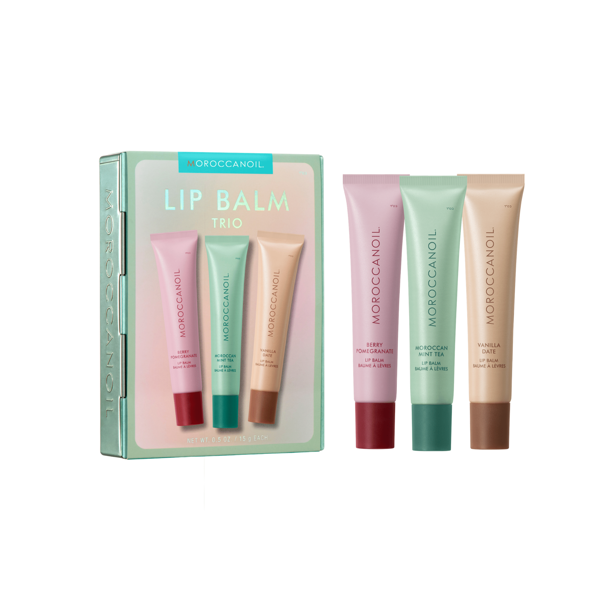 Moroccanoil. Coffret Trio de Baumes à Lèvres - Concept C. Shop