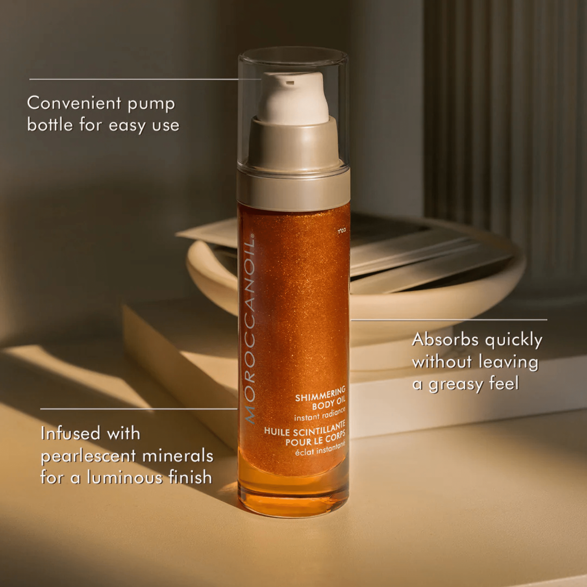 Moroccanoil. Huile Scintillante Pour Le Corps - 50 ml - Concept C. Shop