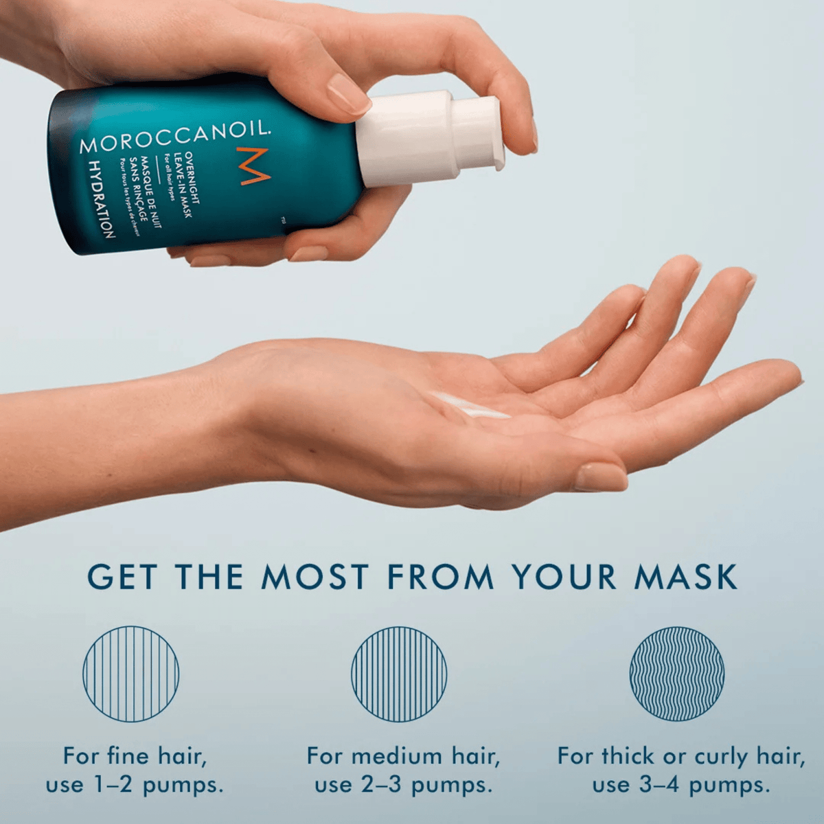 Moroccanoil. Masque De Nuit Sans Rinçage Hydratant Hydration - 50 ml - Concept C. Shop