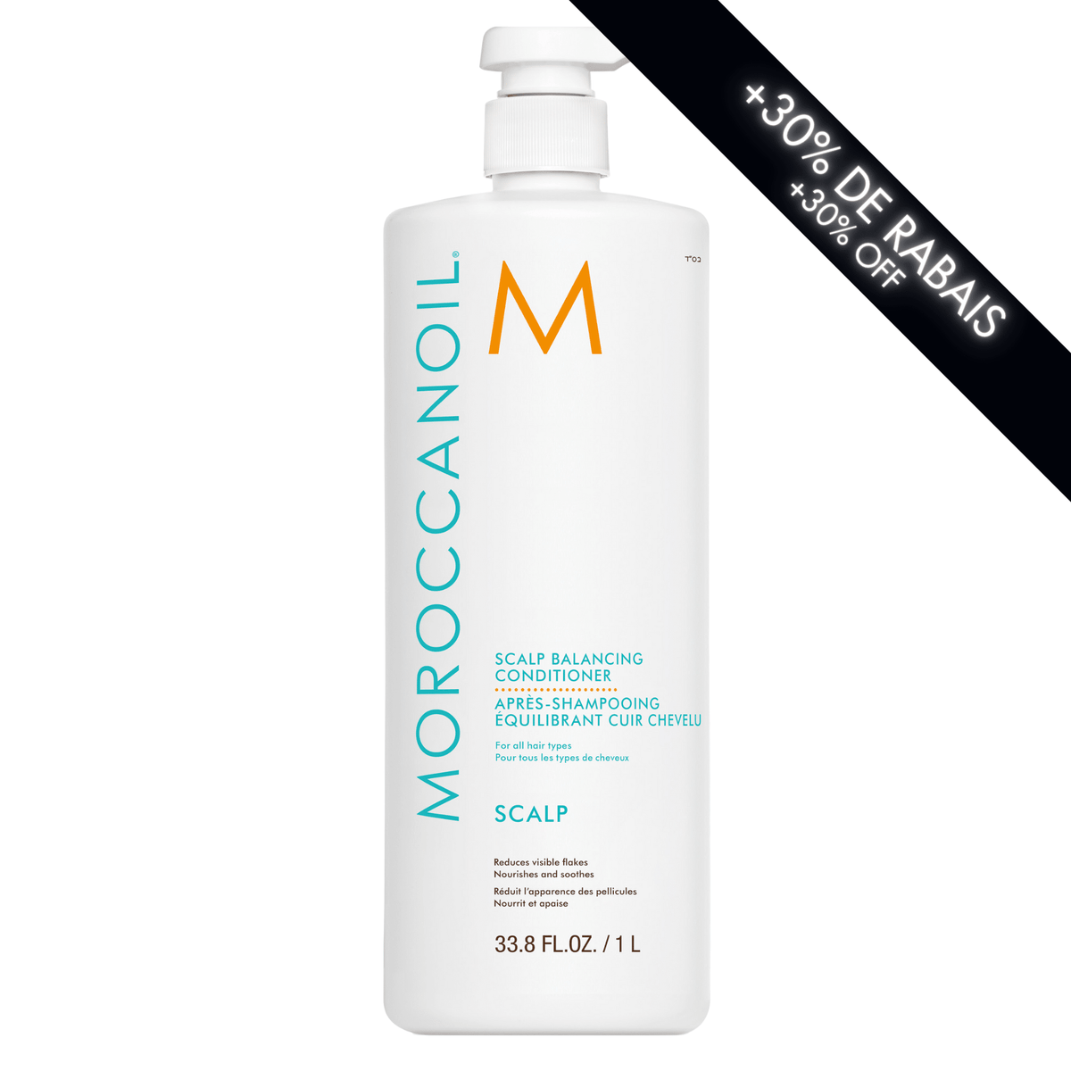 Moroccanoil. Revitalisant Équilibrant Cuir Chevelu - 1000 ml - Concept C. Shop
