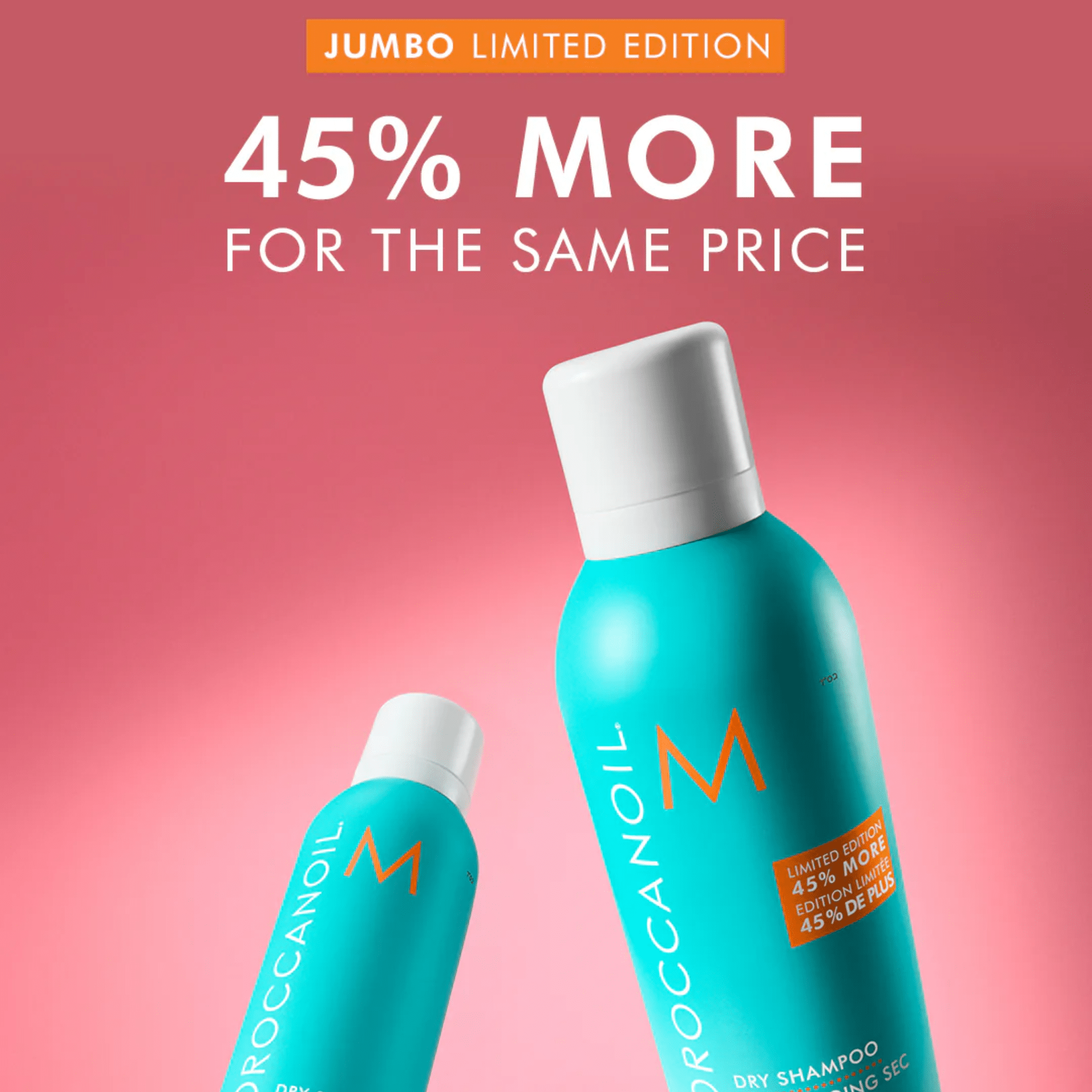 Moroccanoil. Shampoing Sec Tons Clairs JUMBO - 300 ml - Concept C. Shop