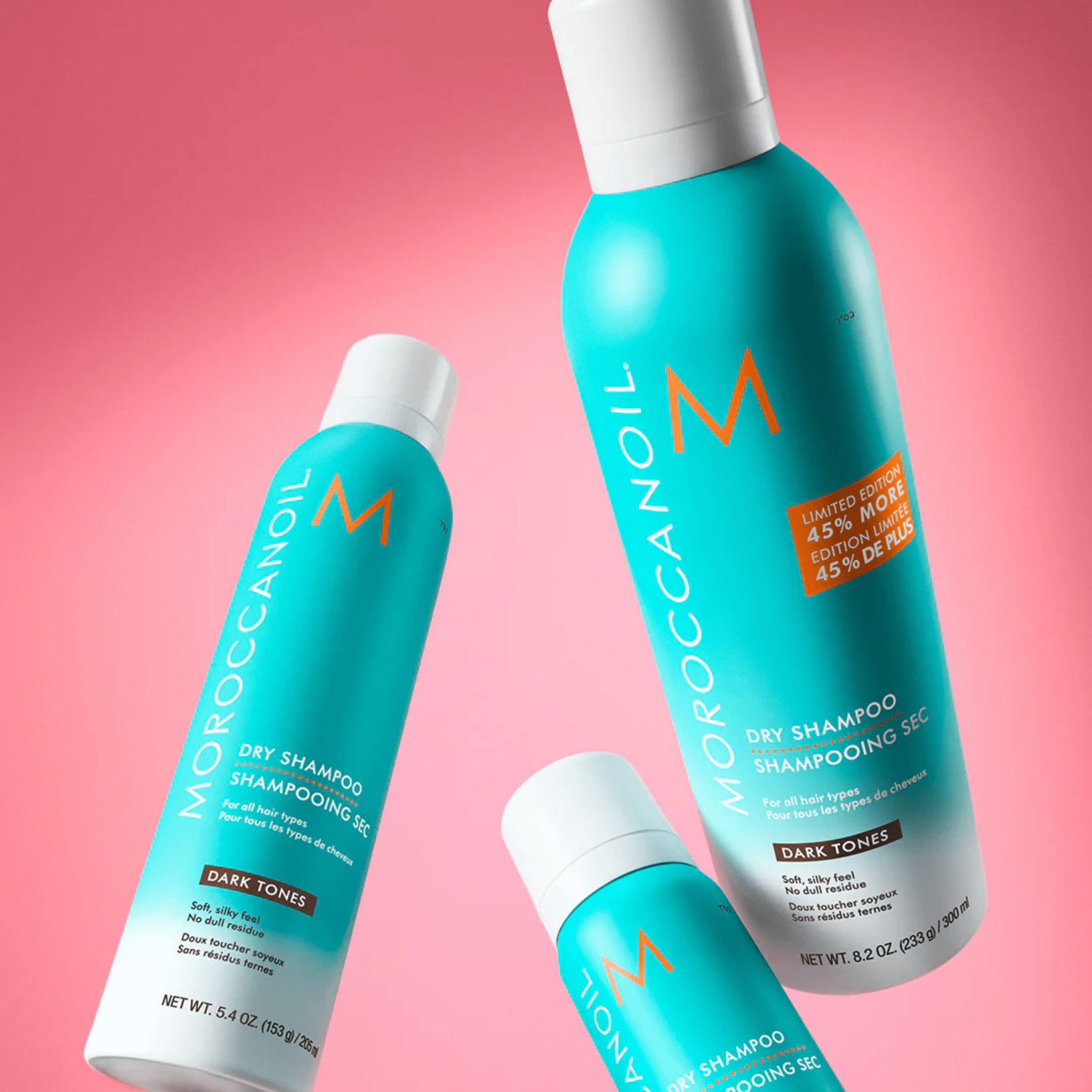 Moroccanoil. Shampoing Sec Tons Clairs JUMBO - 300 ml - Concept C. Shop