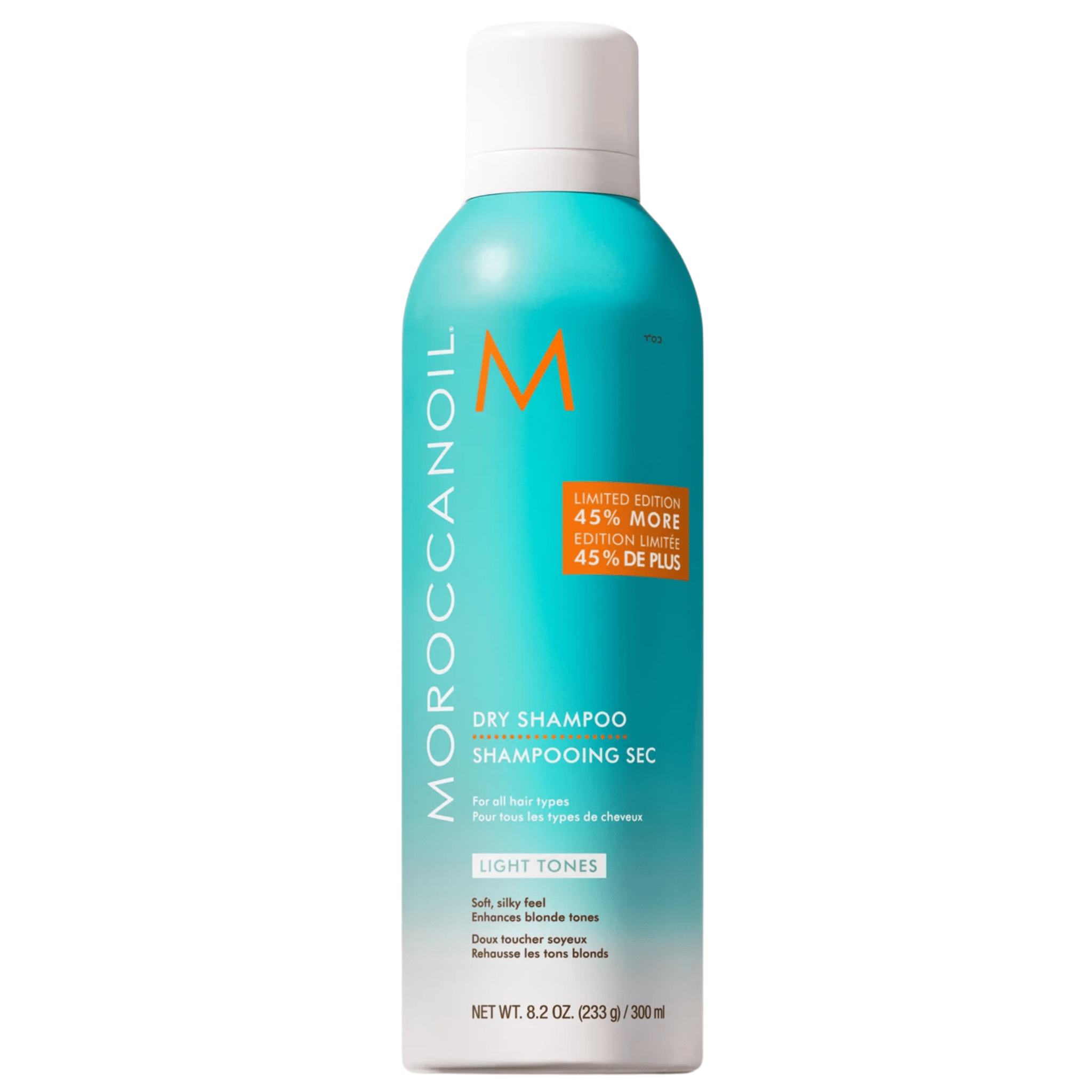 Moroccanoil. Shampoing Sec Tons Clairs JUMBO - 300 ml - Concept C. Shop