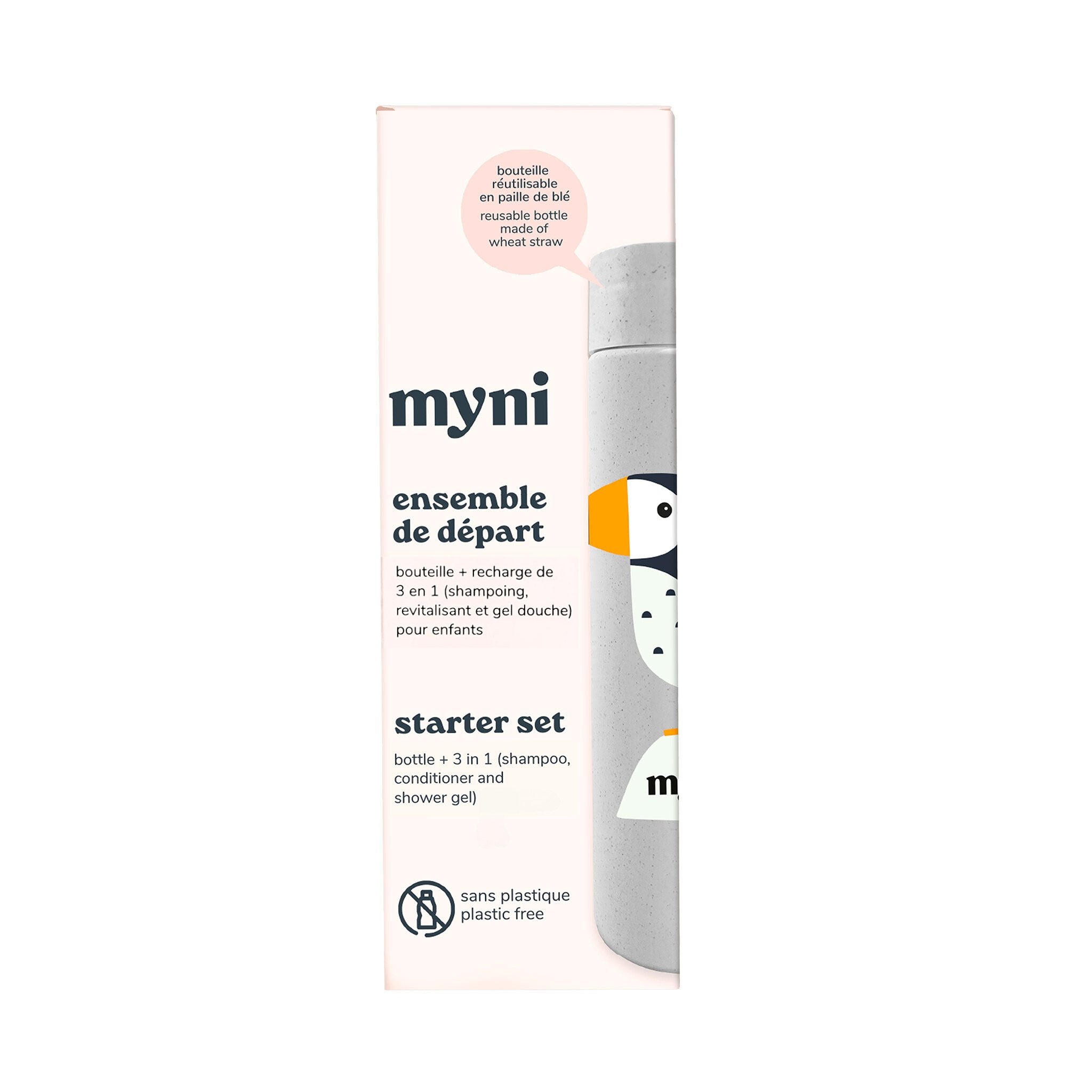 Myni. Ensemble de Départ 3-En-1 pour Enfant - Sans Fragrance - Concept C. Shop