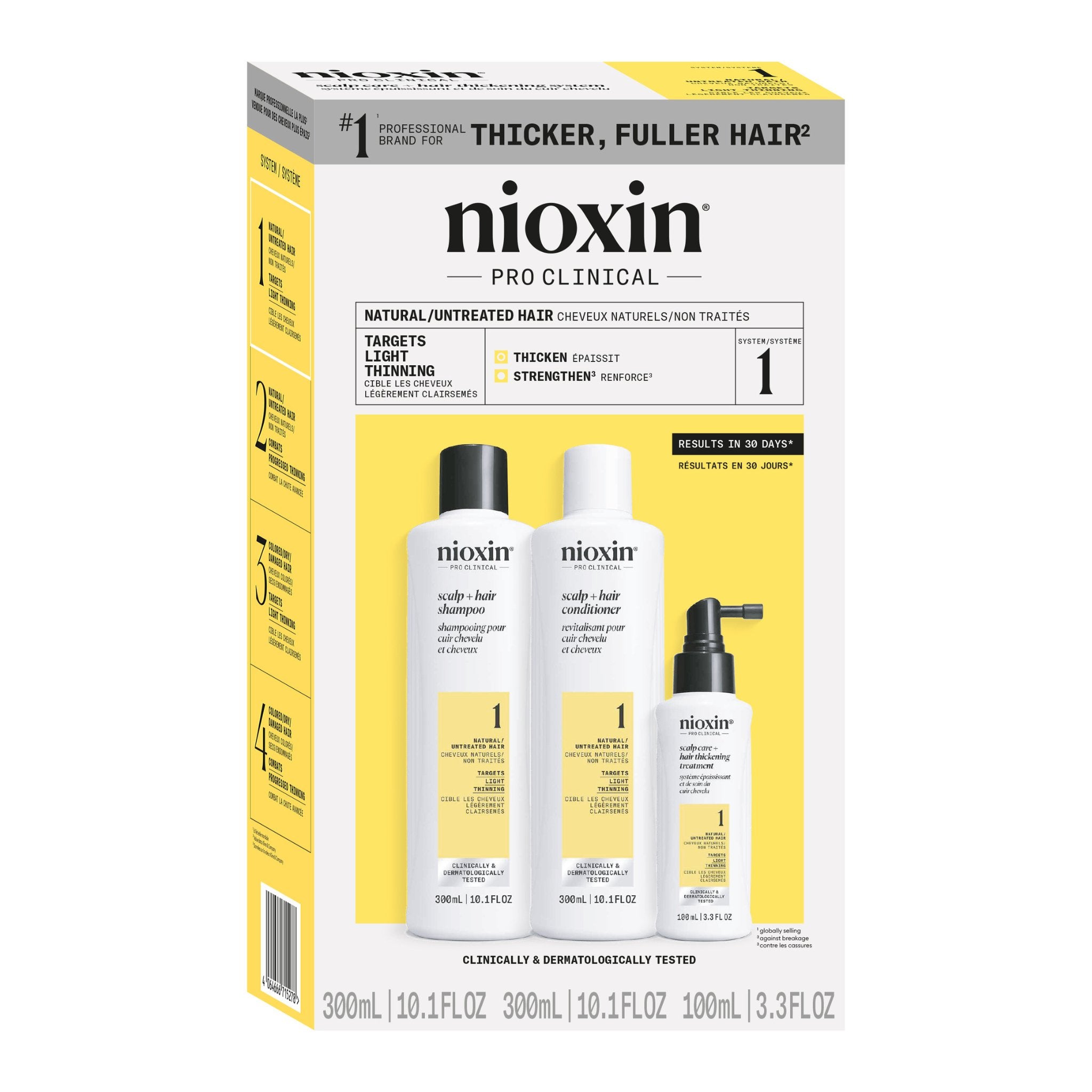 Nioxin. Kit Système 1 - 300 ml - Concept C. Shop