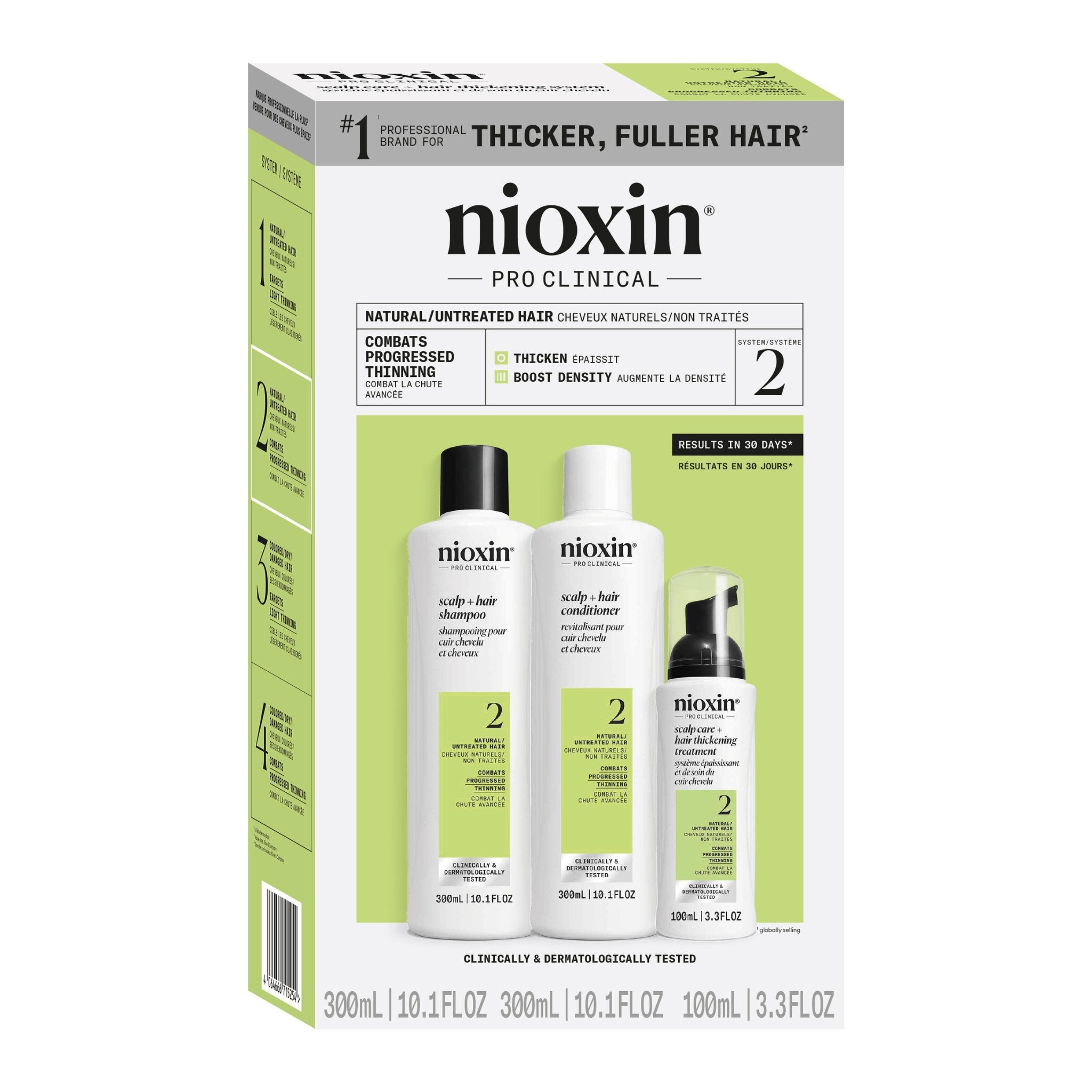 Nioxin. Kit Système 2 - 300 ml - Concept C. Shop