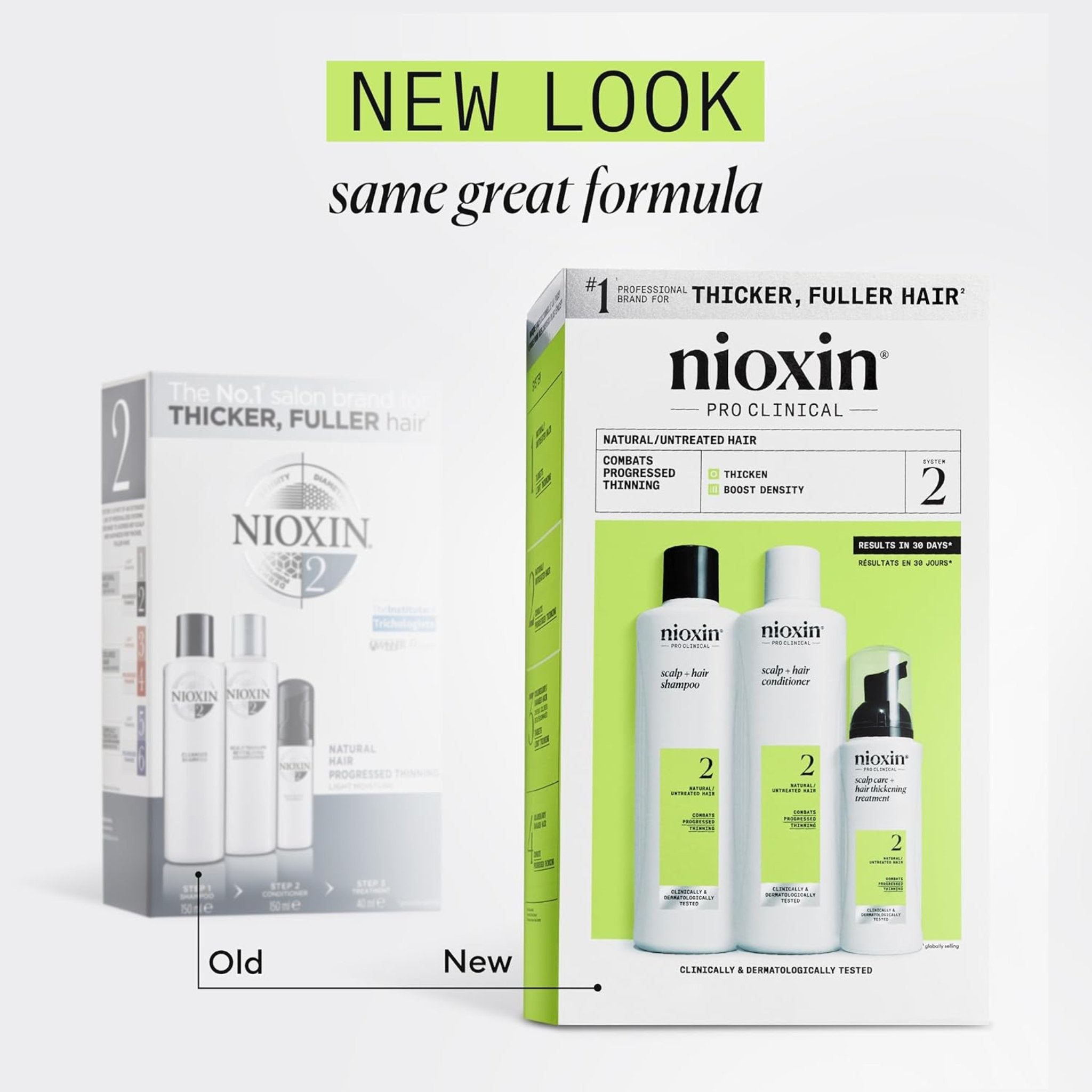 Nioxin. Kit Système 2 - 300 ml - Concept C. Shop