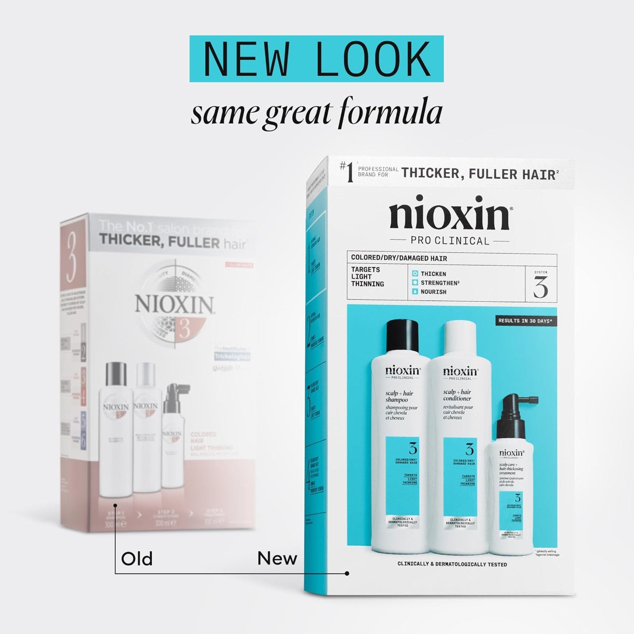 Nioxin. Kit Système 3 - 300 ml - Concept C. Shop