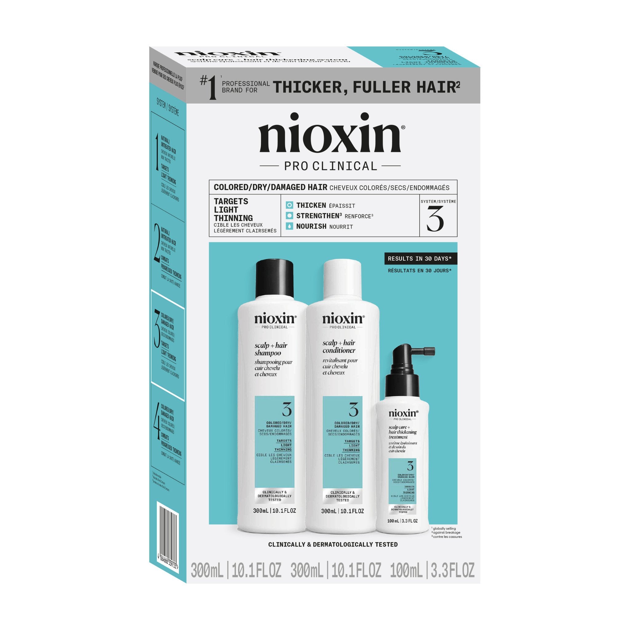 Nioxin. Kit Système 3 - 300 ml - Concept C. Shop