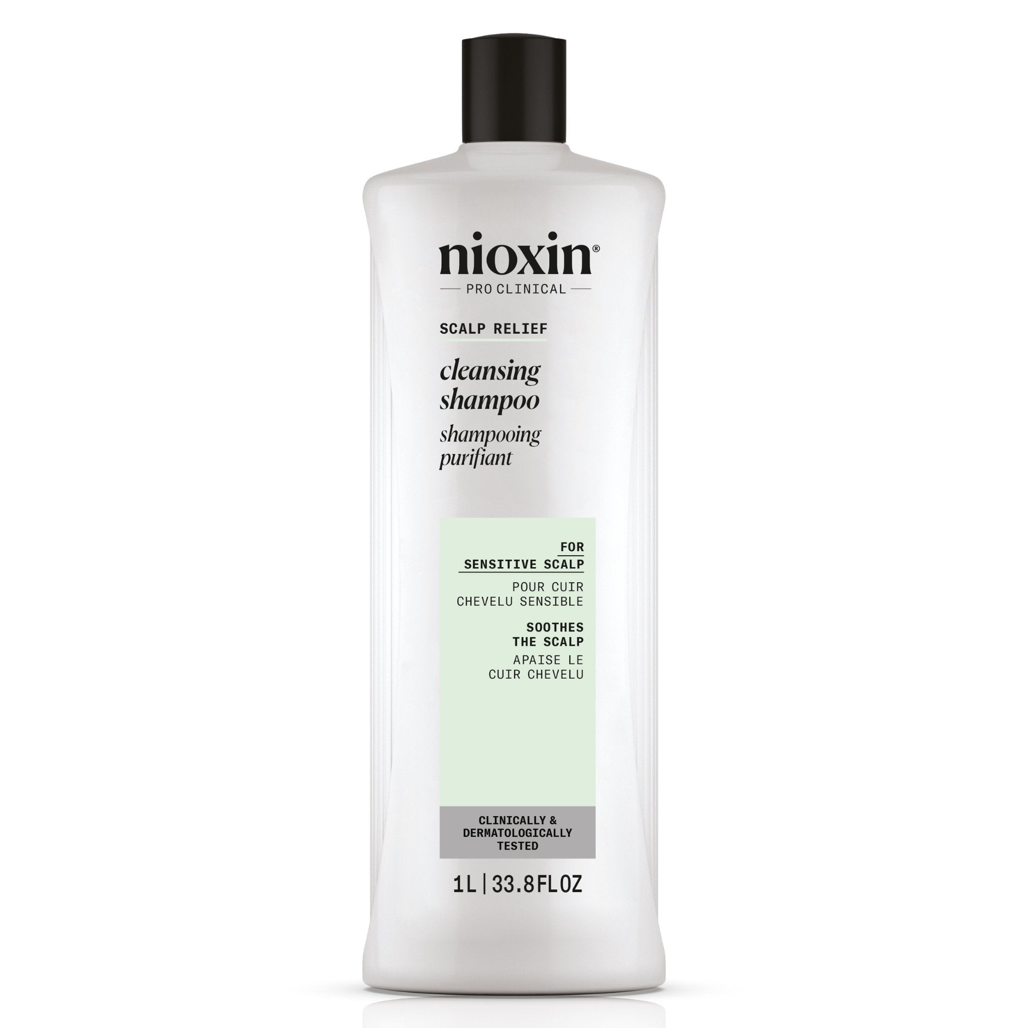 Nioxin. Shampoing Soulagement du Cuir Chevelu Sensible - 1000 ml - Concept C. Shop