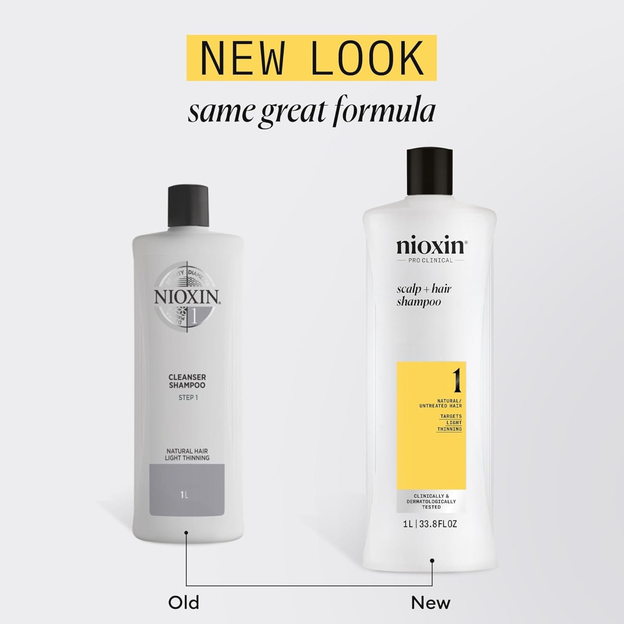 Nioxin. Shampoing Système 1 - 1000 ml - Concept C. Shop