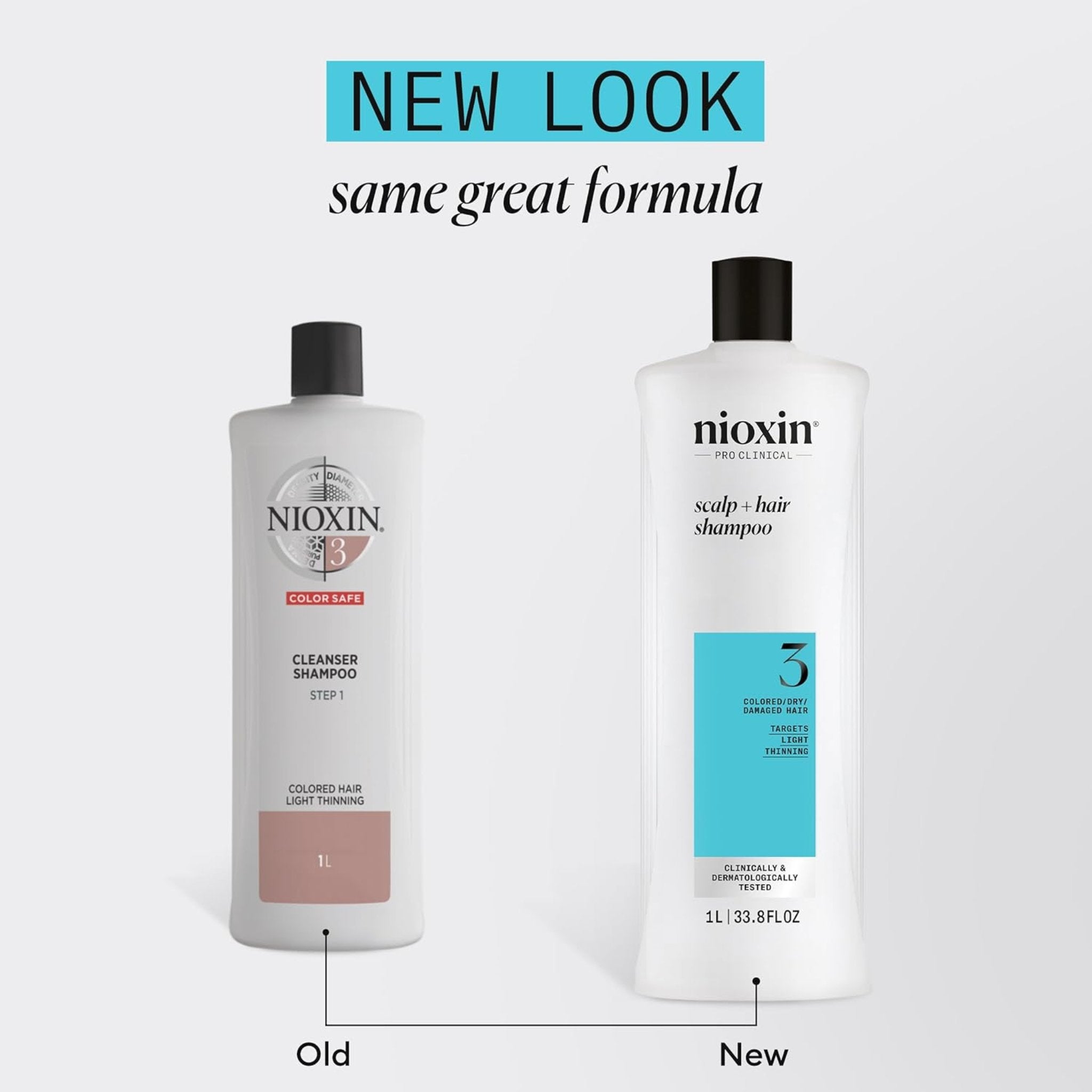 Nioxin. Shampoing Système 3 - 1000 ml - Concept C. Shop