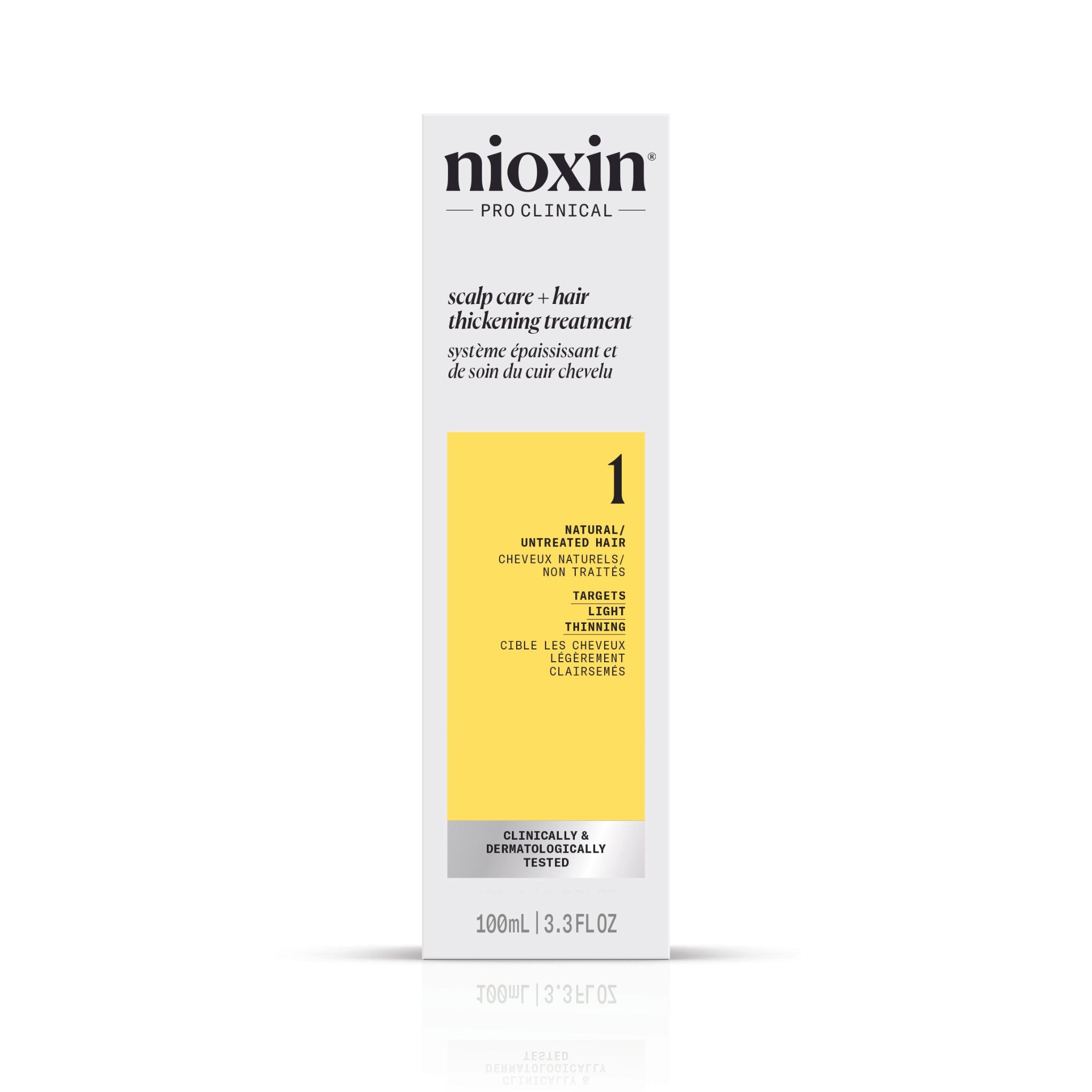 Nioxin. Traitement Sans Rinçage Système 1 - 100 ml - Concept C. Shop