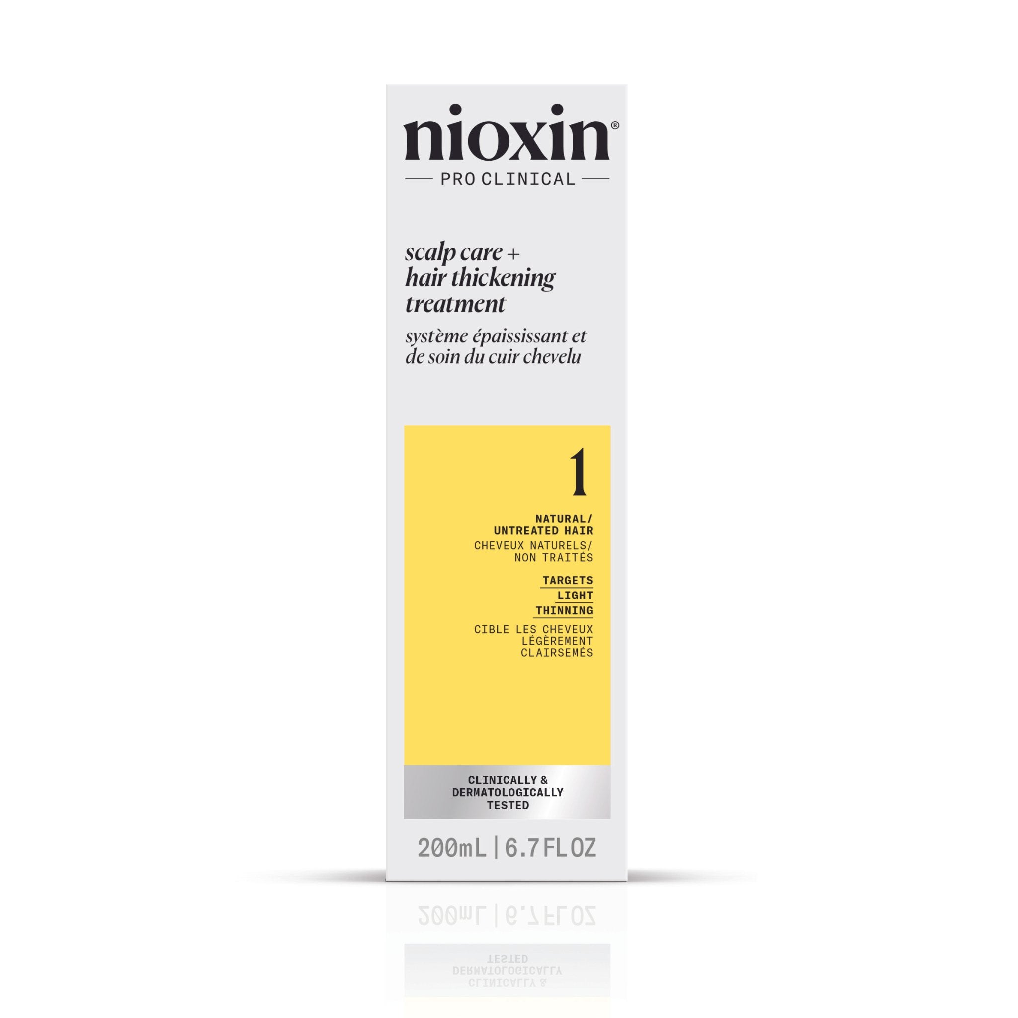 Nioxin. Traitement Sans Rinçage Système 1 - 200 ml - Concept C. Shop