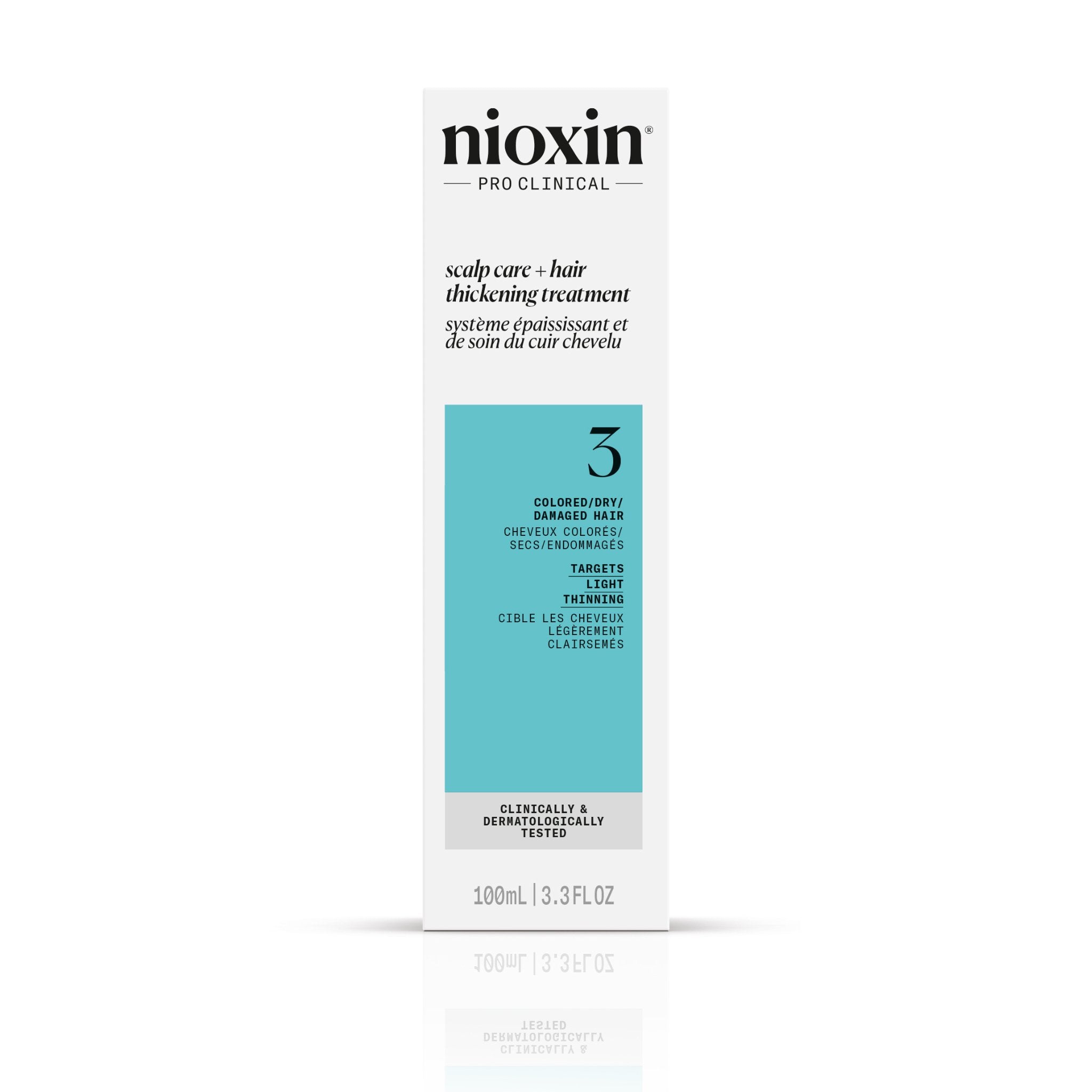 Nioxin. Traitement Sans - Rinçage Système 3 - 100 ml - Concept C. Shop