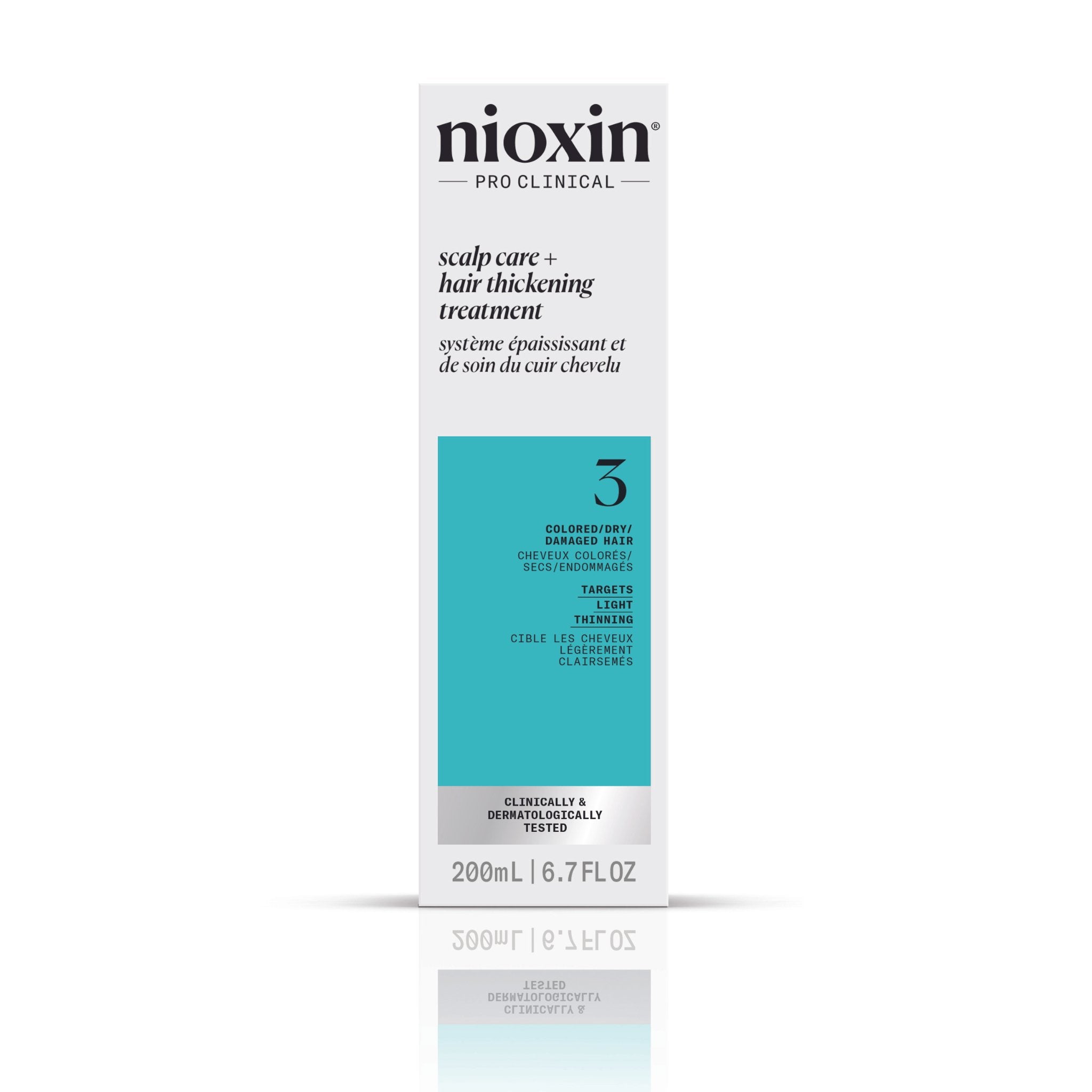 Nioxin. Traitement Sans - Rinçage Système 3 - 200 ml - Concept C. Shop