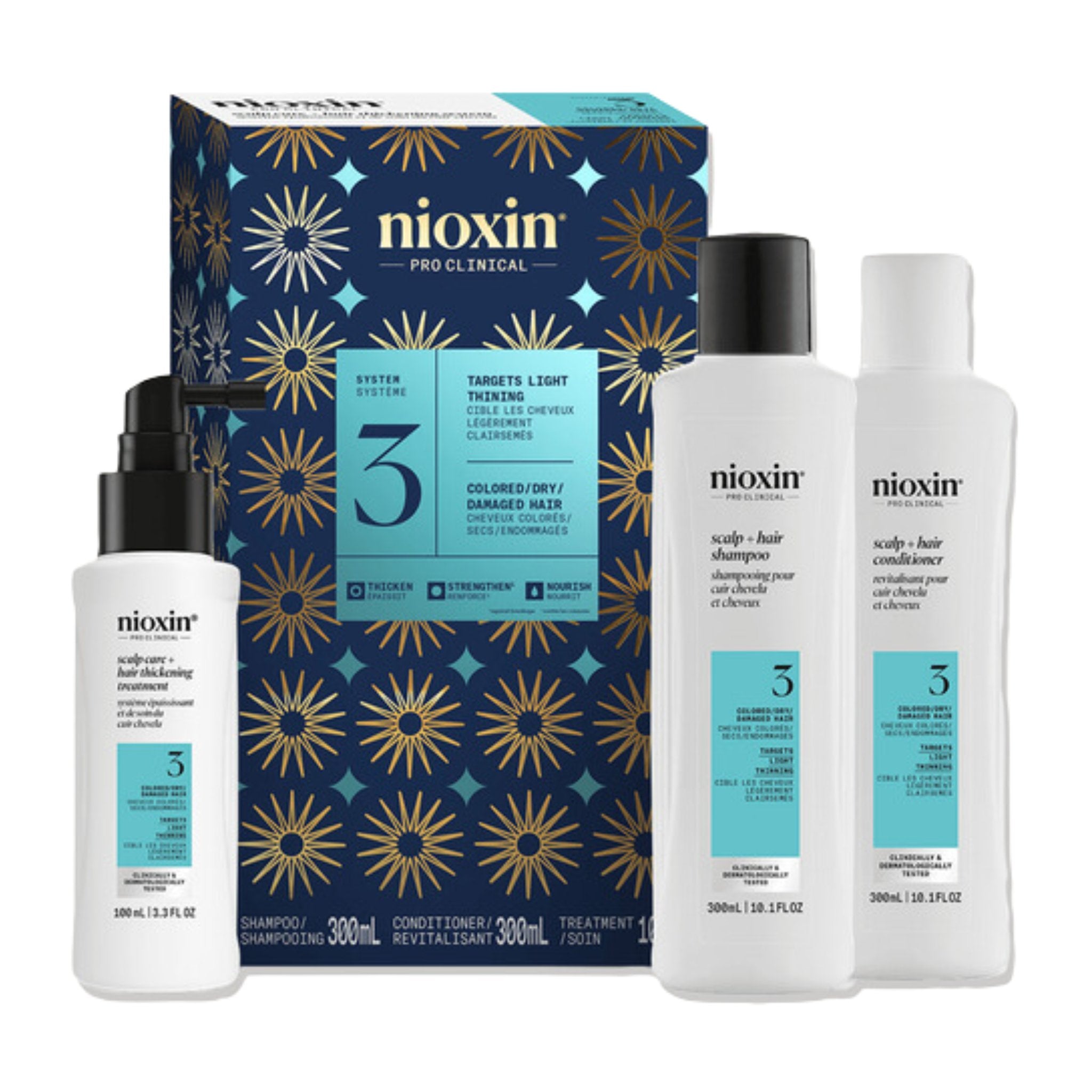 Nioxin. Trousse des Fêtes - Système 3 - Concept C. Shop