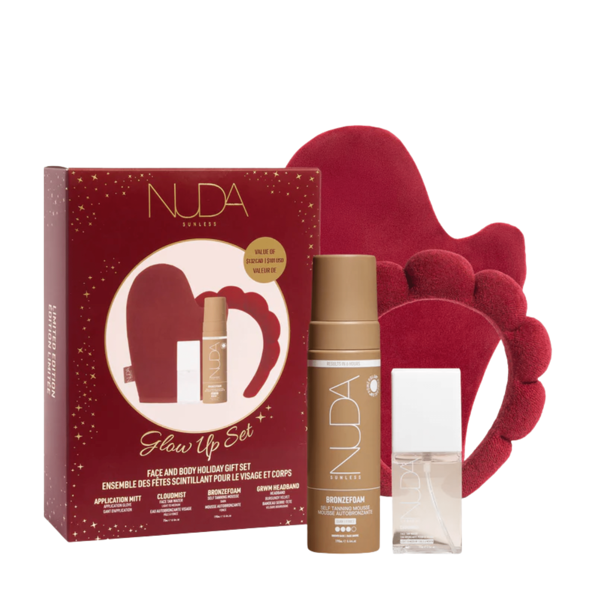 Nuda. Coffret Des Fêtes - Glow Up - Concept C. Shop