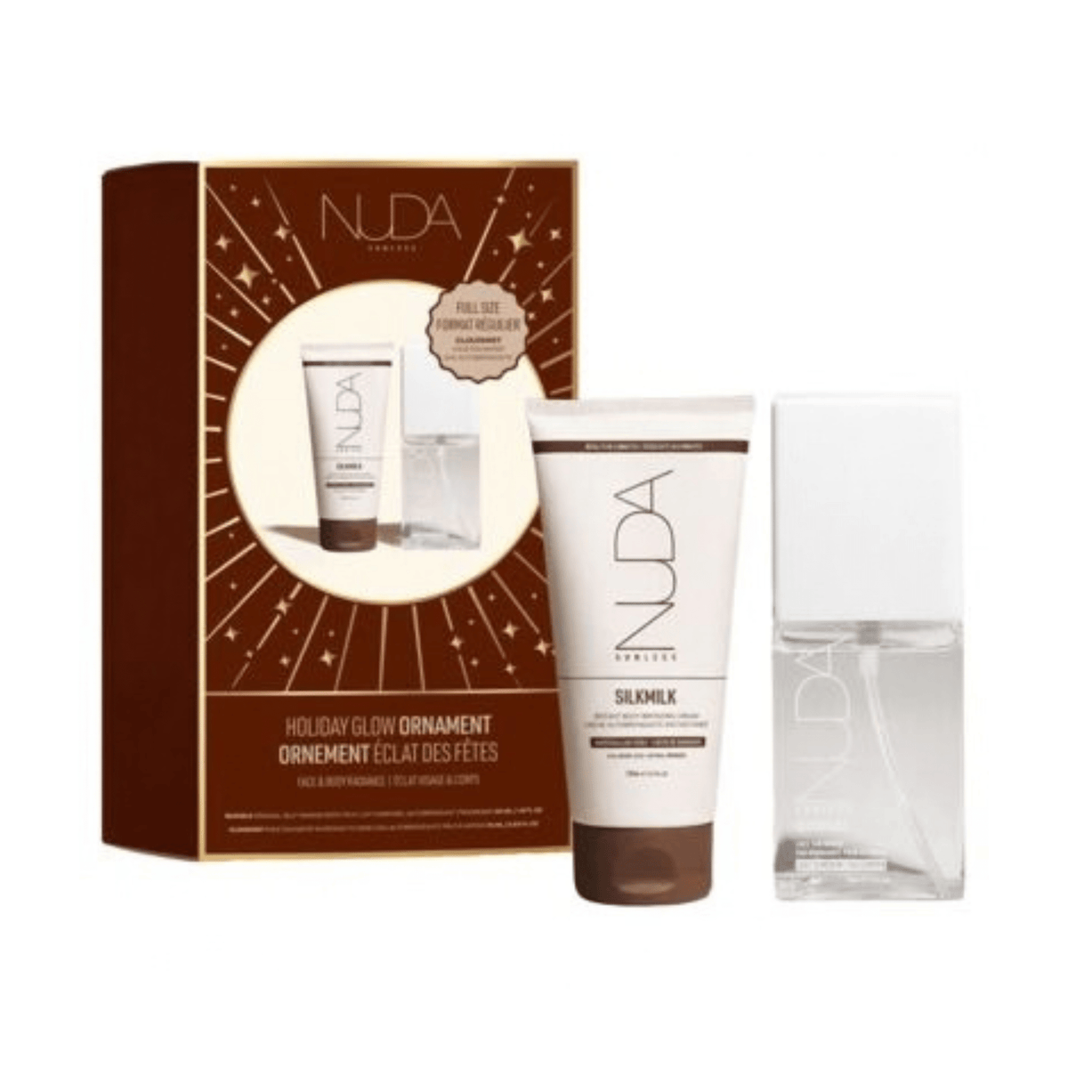 Nuda. Coffret Éclat Subtil - Silk Milk et Cloudmist - Concept C. Shop