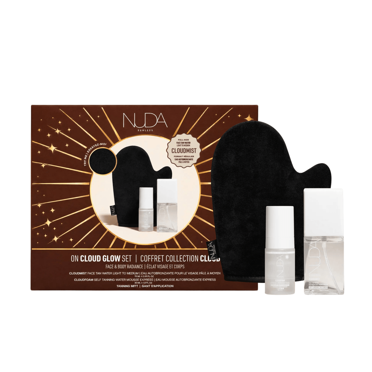 Nuda. Coffret On Cloud - Cloudfoam et Cloudmist - Concept C. Shop