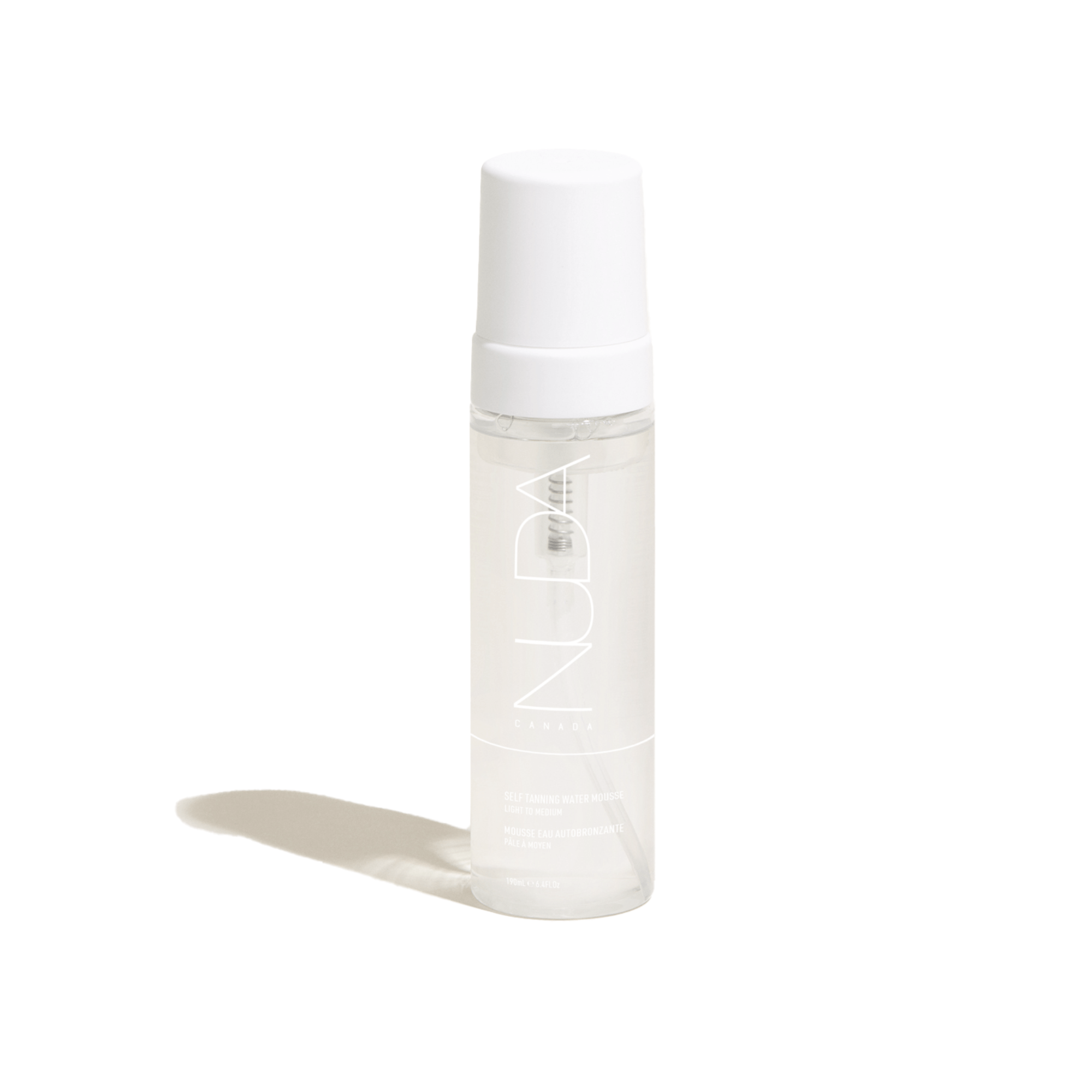 Nuda. Eau Mousse Autobronzante - Pâle À Moyen - 190 ml - Concept C. Shop