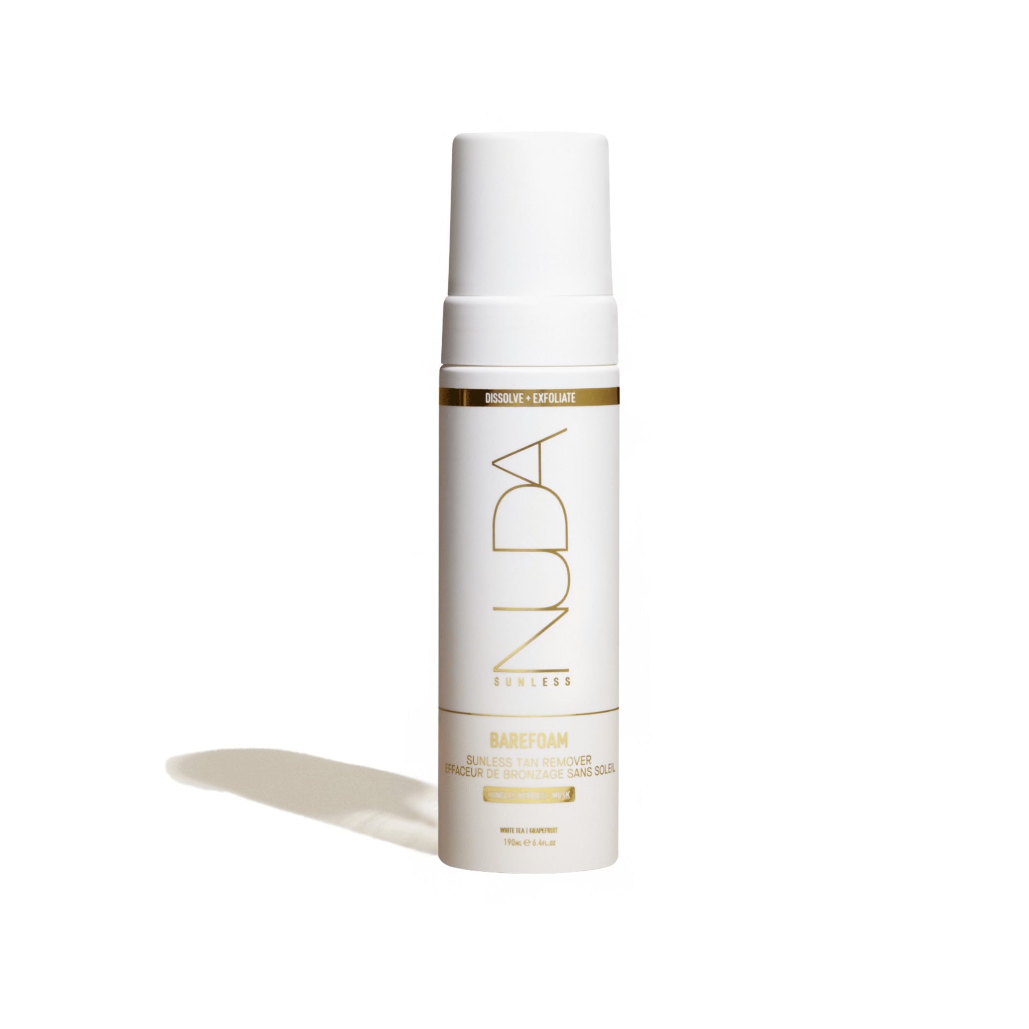 Nuda. Effaceur de Bronzage Sans Soleil Barefoam - 190 ml - Concept C. Shop