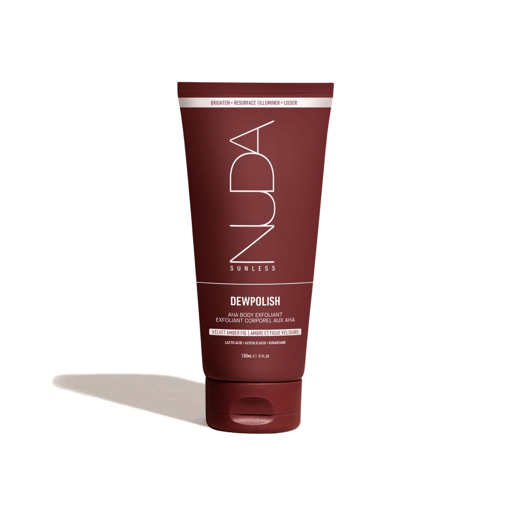 Nuda. Exfoliant Corporel aux AHA DewPolish - 180 ml - Concept C. Shop
