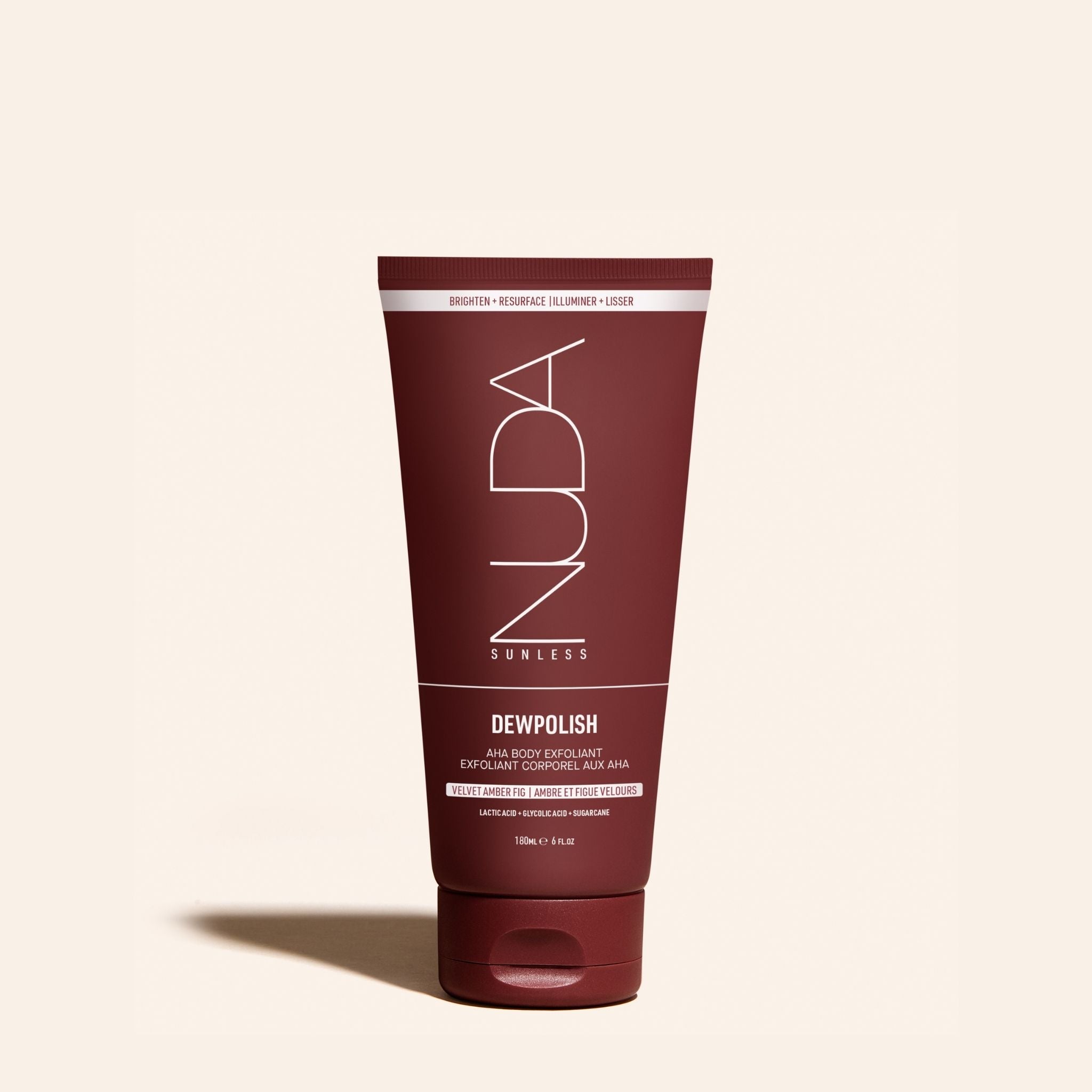 Nuda. Exfoliant Corporel aux AHA DewPolish - 180 ml - Concept C. Shop