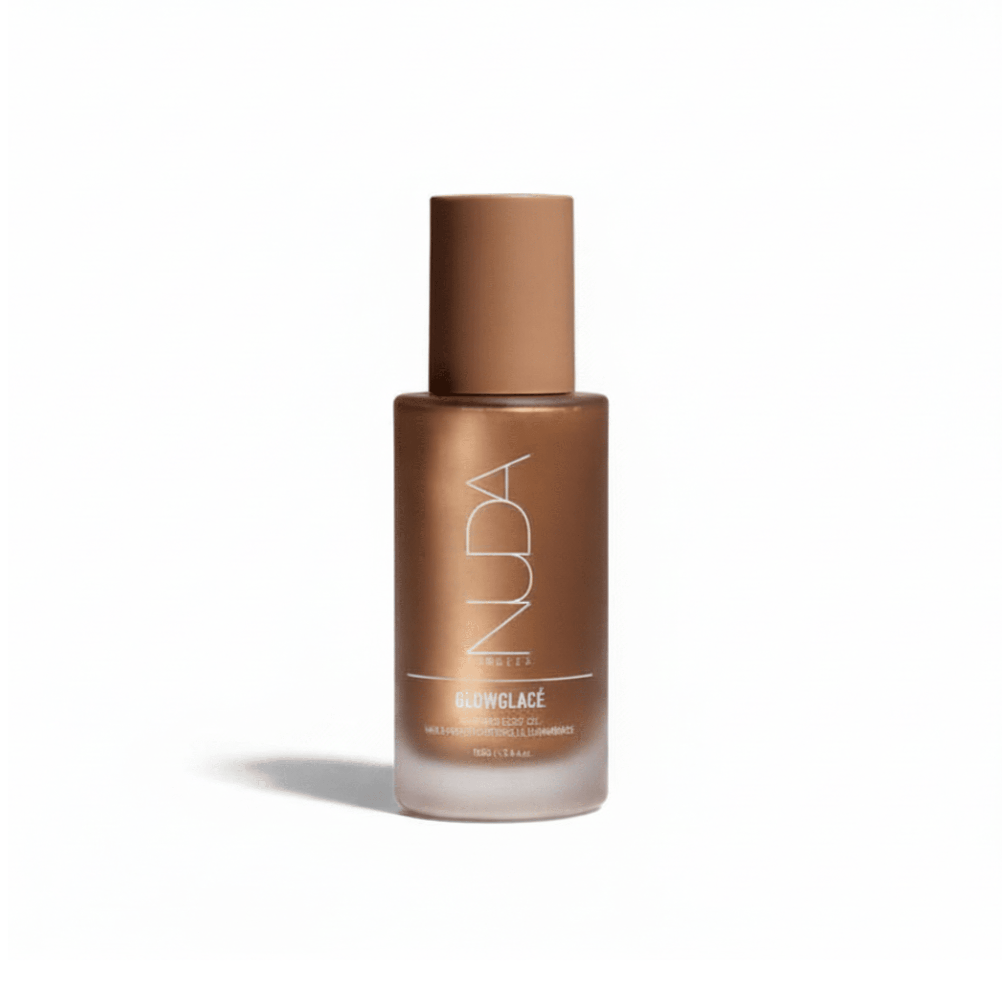 Nuda. Huile Corporelle Scintillante Légère Glowglacé - 100 ml - Concept C. Shop