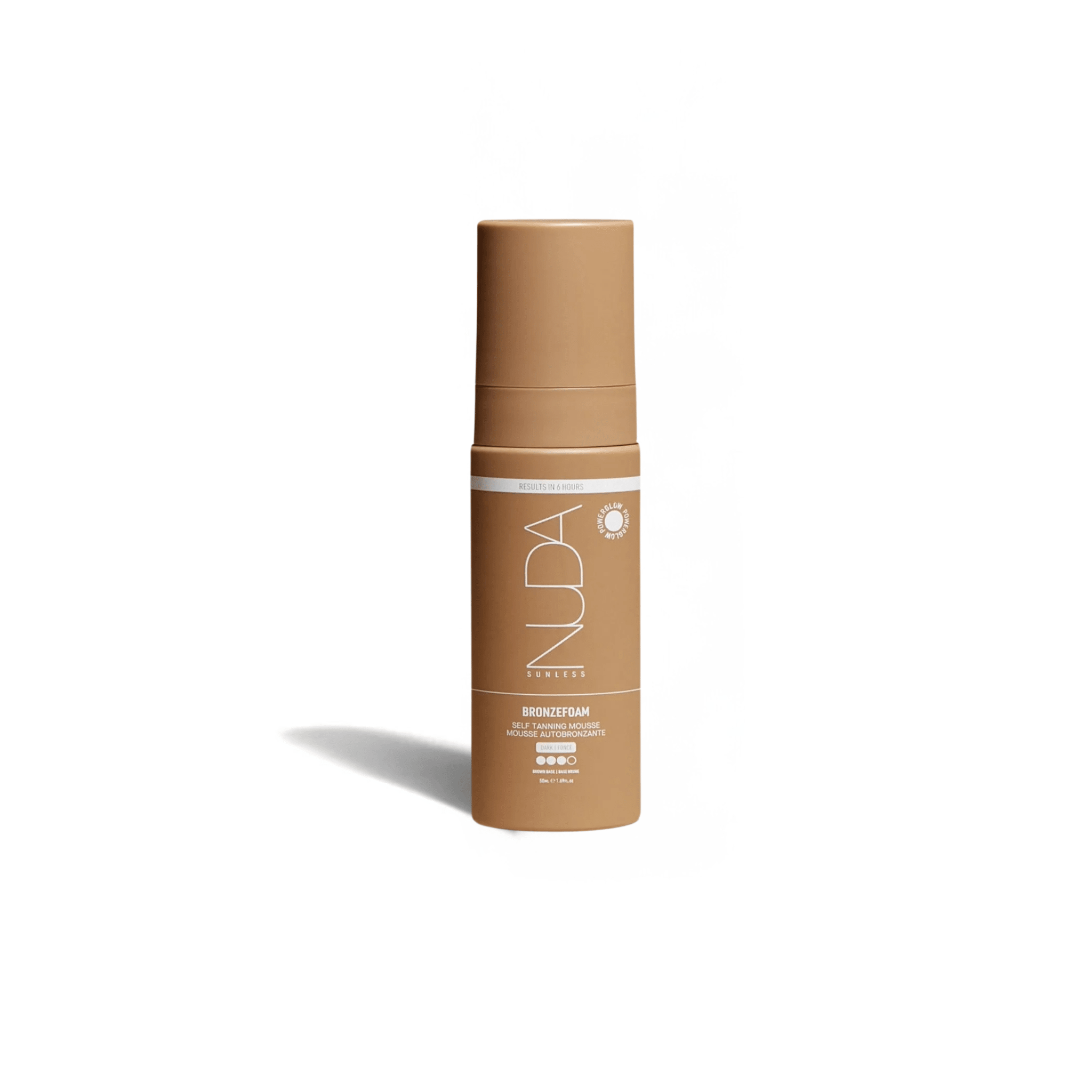 Nuda. Mousse Autobronzante Bronzefoam - Foncé - 50 ml - Concept C. Shop