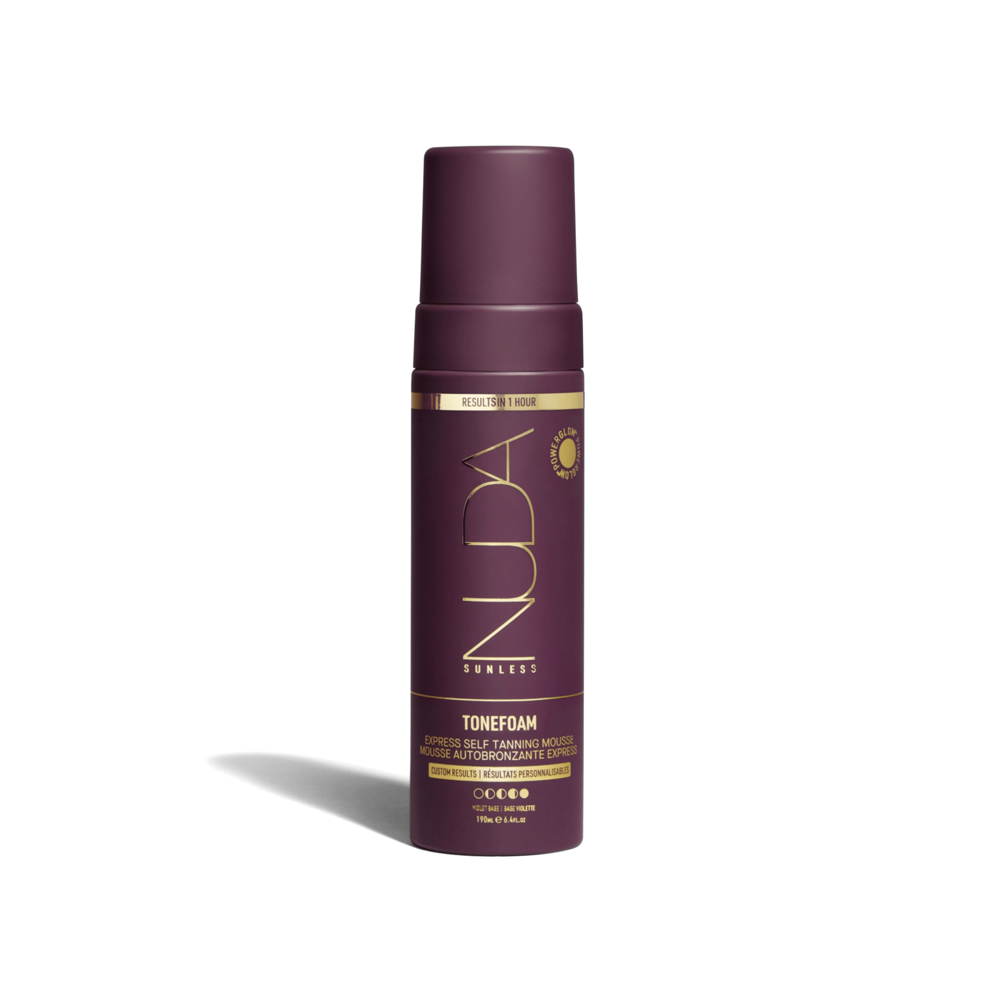 Nuda. Mousse Autobronzante Express Tonefoam - Base Violette - 190 ml - Concept C. Shop