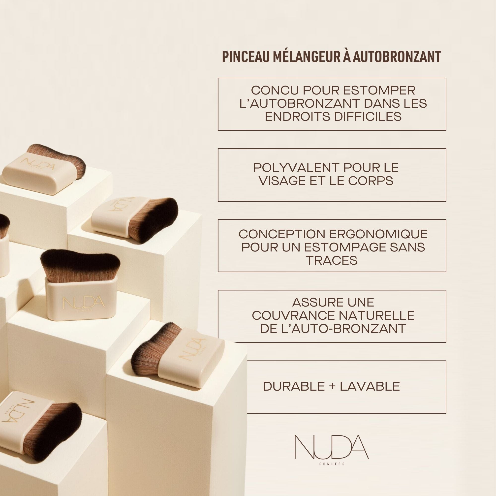 Nuda. Pinceau Mélangeur - Concept C. Shop