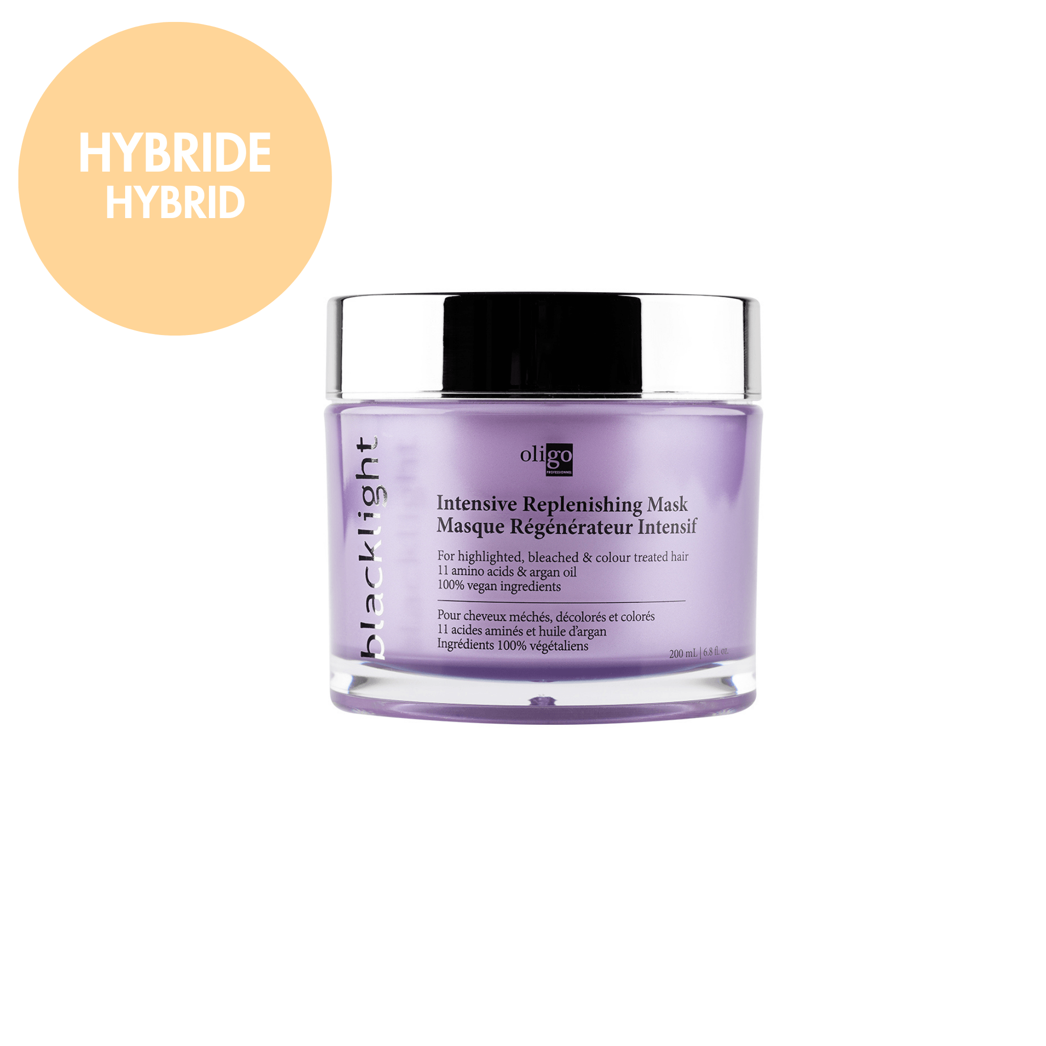 Oligo. Masque Régénérateur Intensif Blacklight - 200 ml - Concept C. Shop