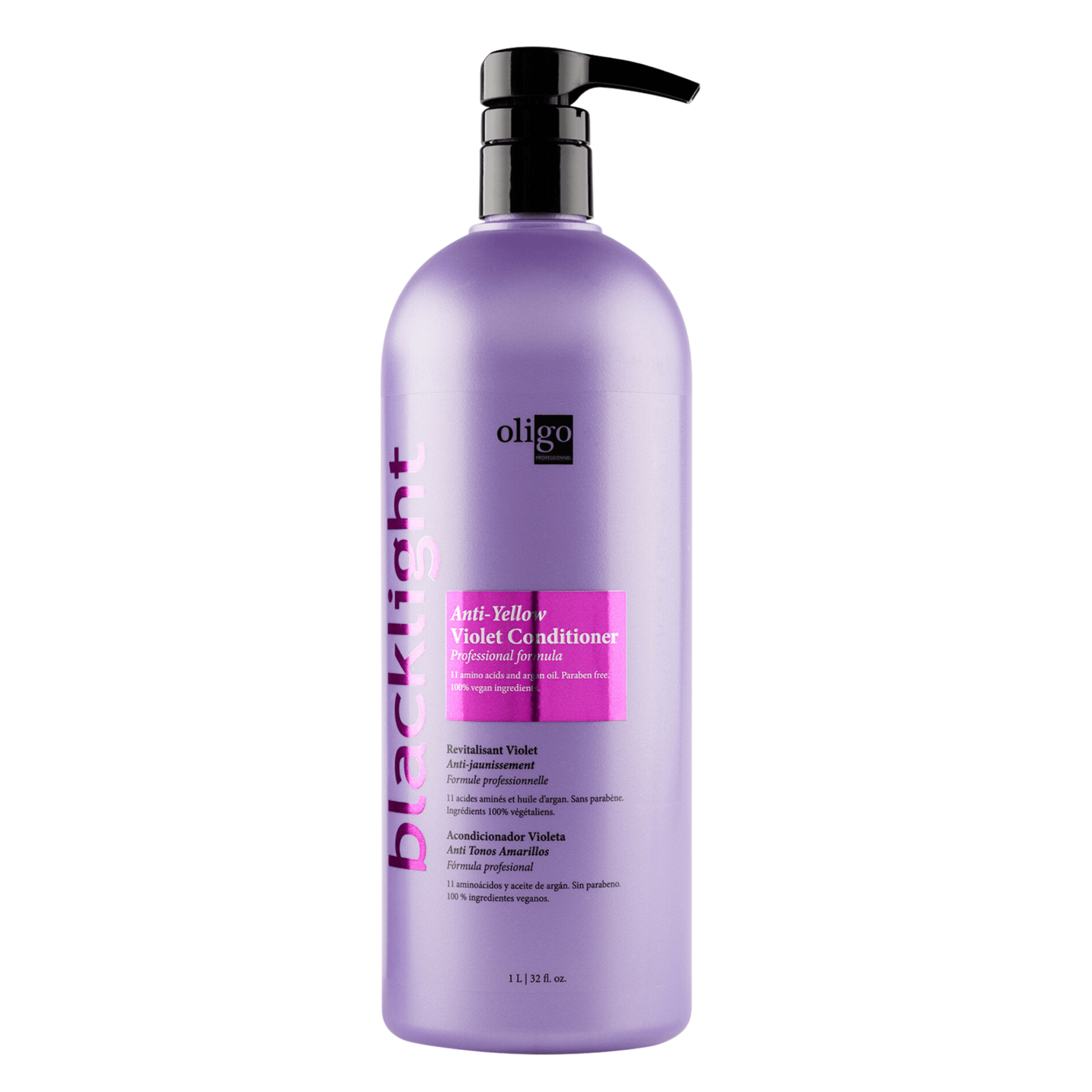 Oligo. Revitalisant Violet Anti - jaunissement Blacklight - 1000 ml - Concept C. Shop