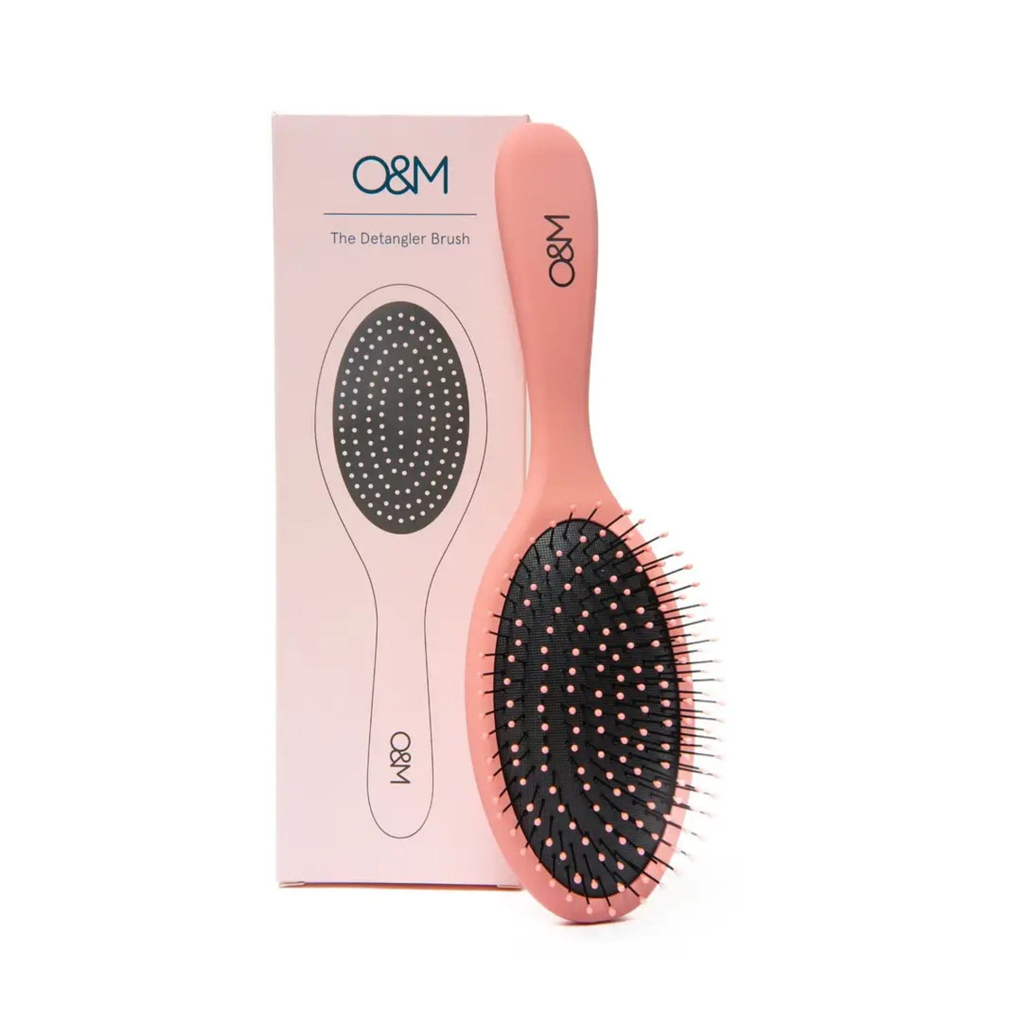 O&M. Brosse Démêlante - Rose - Concept C. Shop