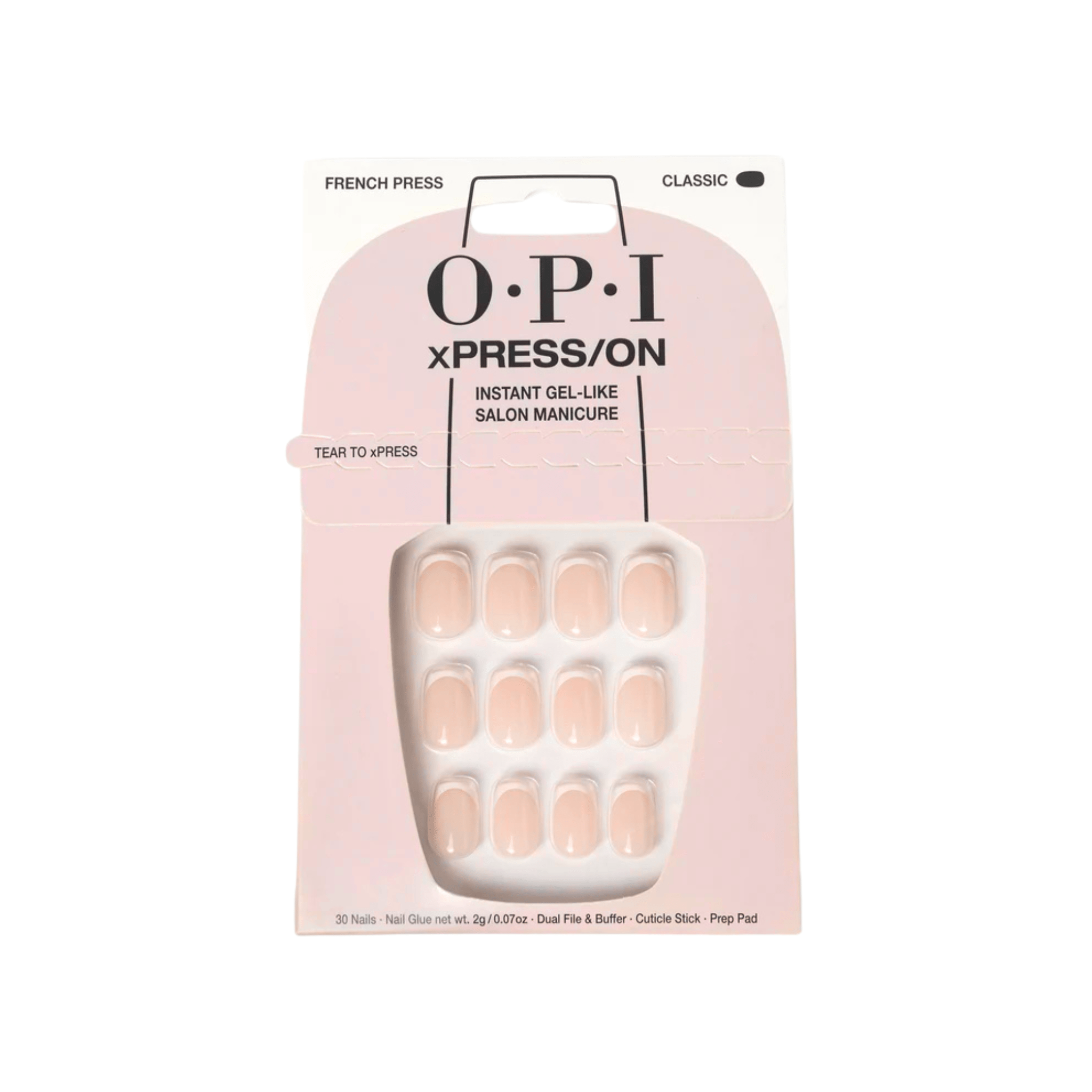 OPI. Ensemble Ongles Classiques xPRESS/ON - French Press - Concept C. Shop