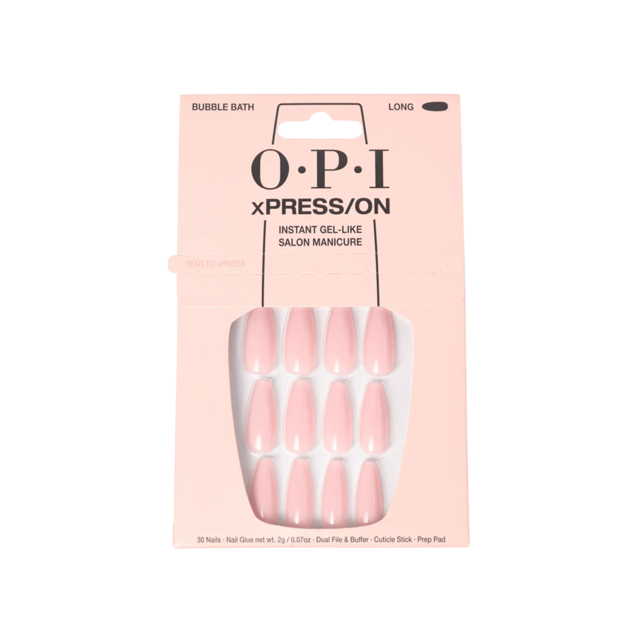 OPI. Ensemble Ongles Longs xPRESS/ON - Bubble Bath - Concept C. Shop