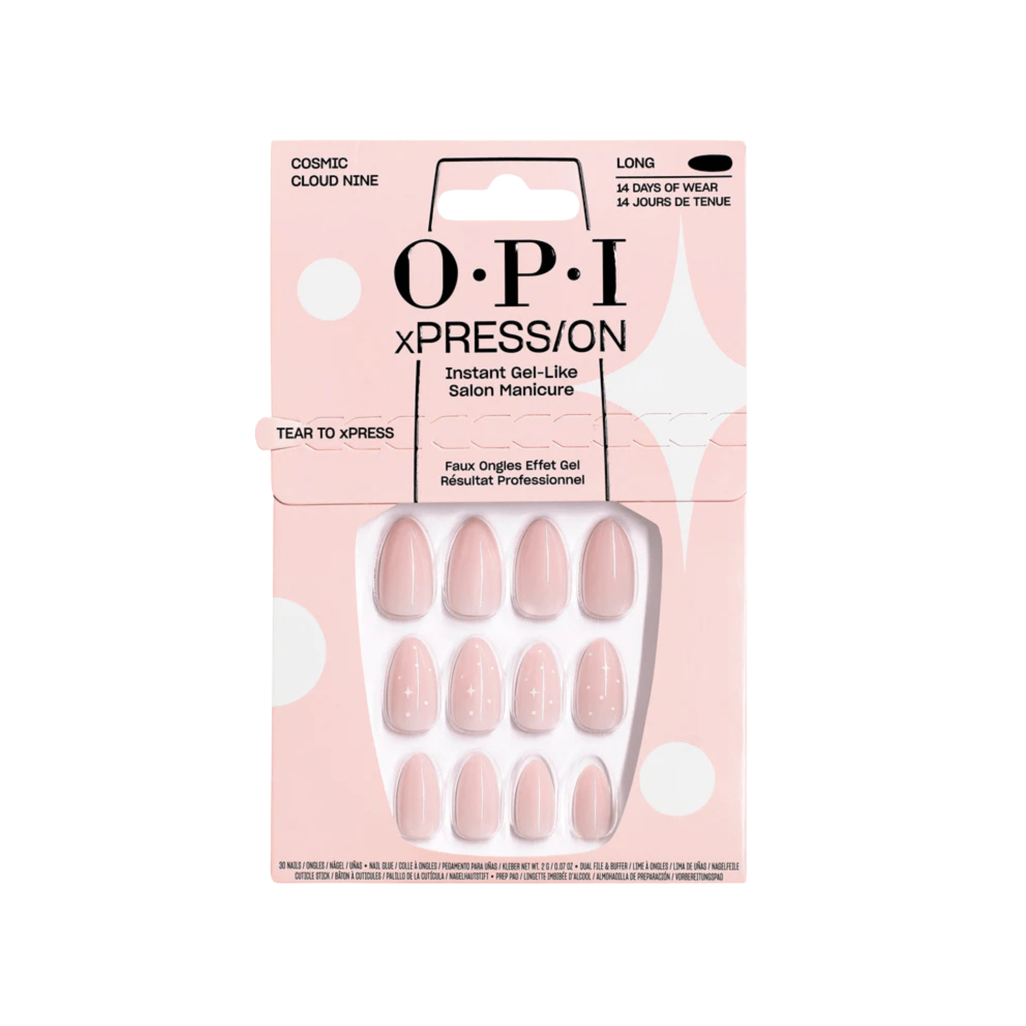 OPI. Ensemble Ongles Longs xPRESS/ON - Cosmic Cloud Nine - Concept C. Shop