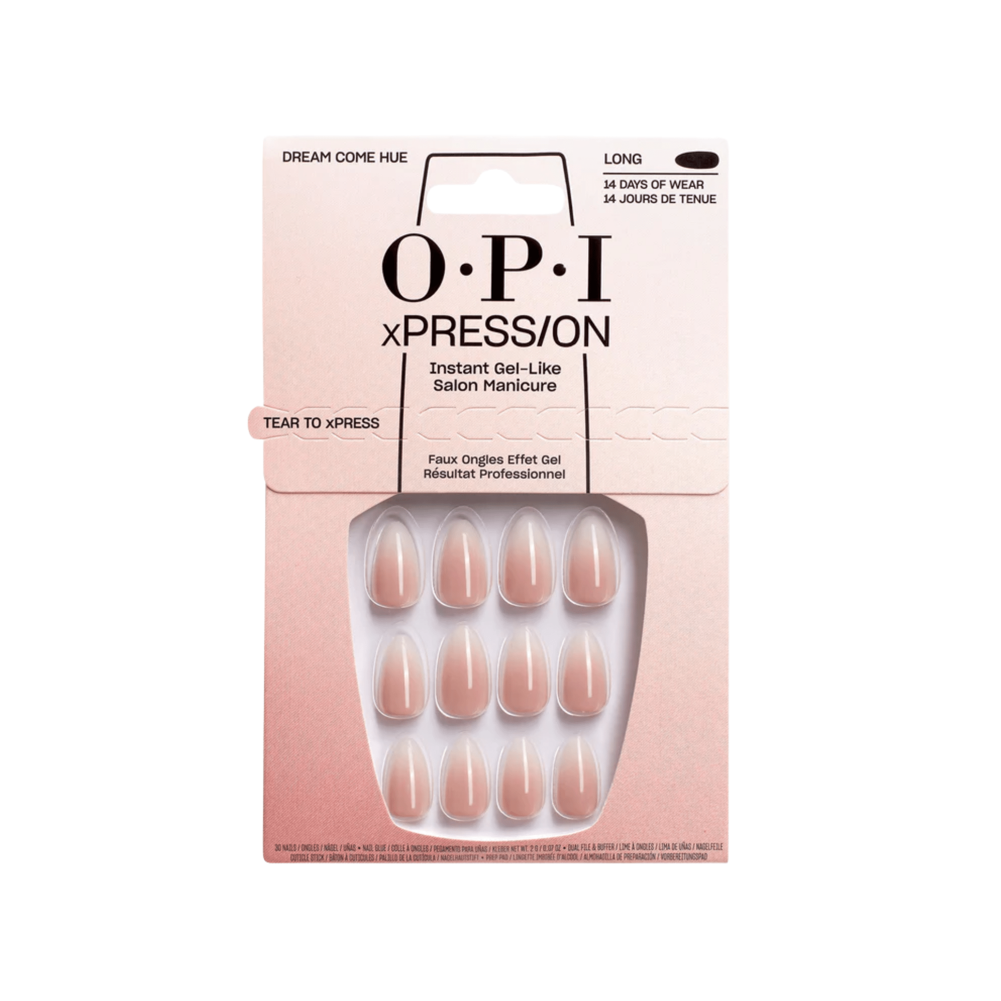 OPI. Ensemble Ongles Longs xPRESS/On - Dream Come Hue - Concept C. Shop
