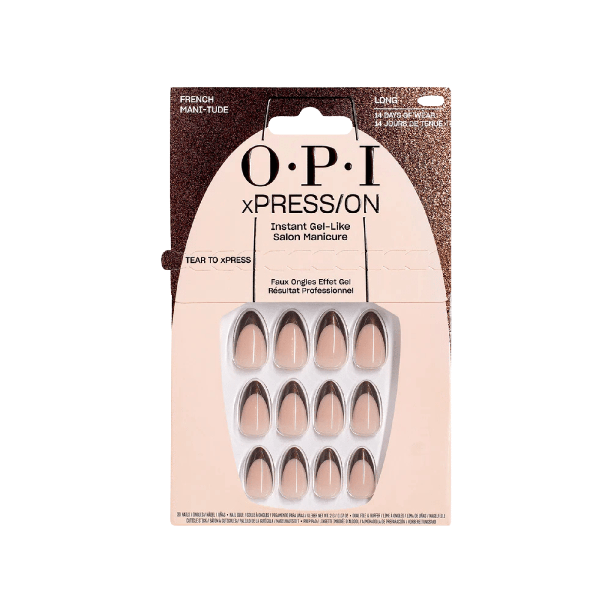 OPI. Ensemble Ongles Longs xPRESS/ON - French Mani - Tude - Concept C. Shop