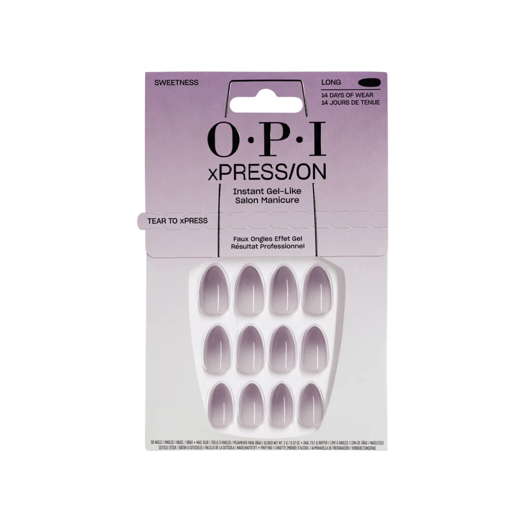 OPI. Ensemble Ongles Longs xPRESS/ON - Sweetness - Concept C. Shop