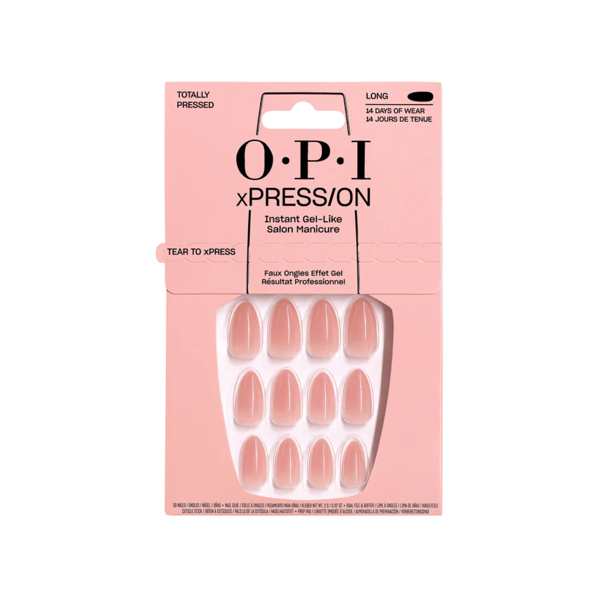 OPI. Ensemble Ongles Longs xPRESS/ON - Totally Pressed - Concept C. Shop