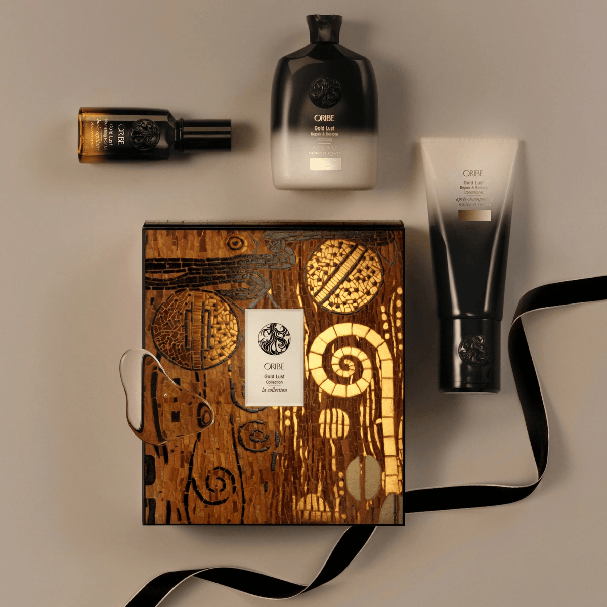 Oribe. Coffret Gold Lust - Ravive Et Répare - Concept C. Shop