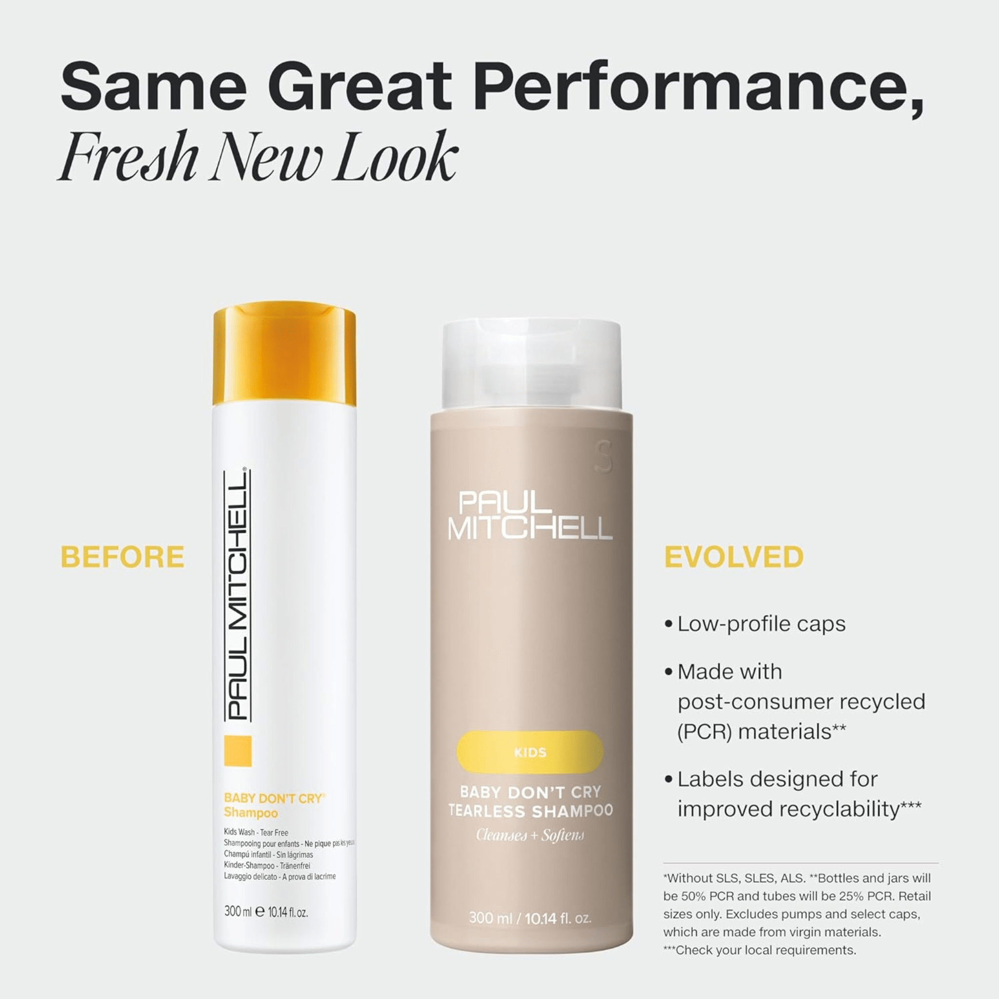 Paul Mitchell. Shampoing Pour Enfants Baby Don't Cry - 300 ml - Concept C. Shop