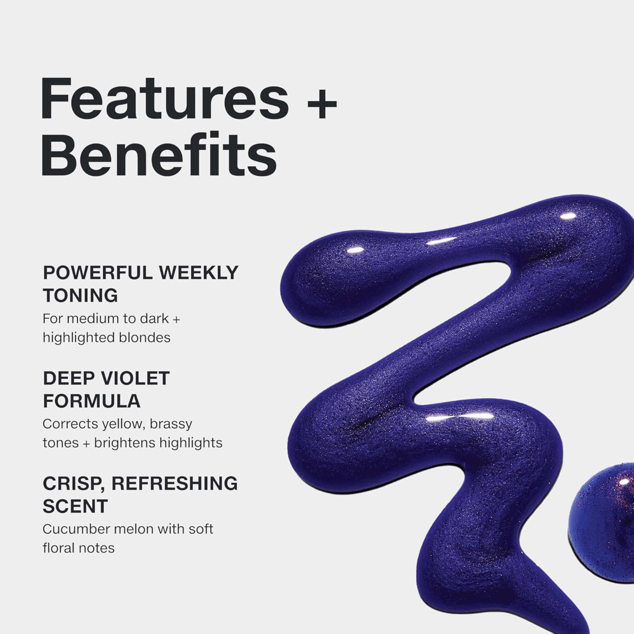 Paul Mitchell. Shampoing Violet Platinum Plus - 1000 ml - Concept C. Shop