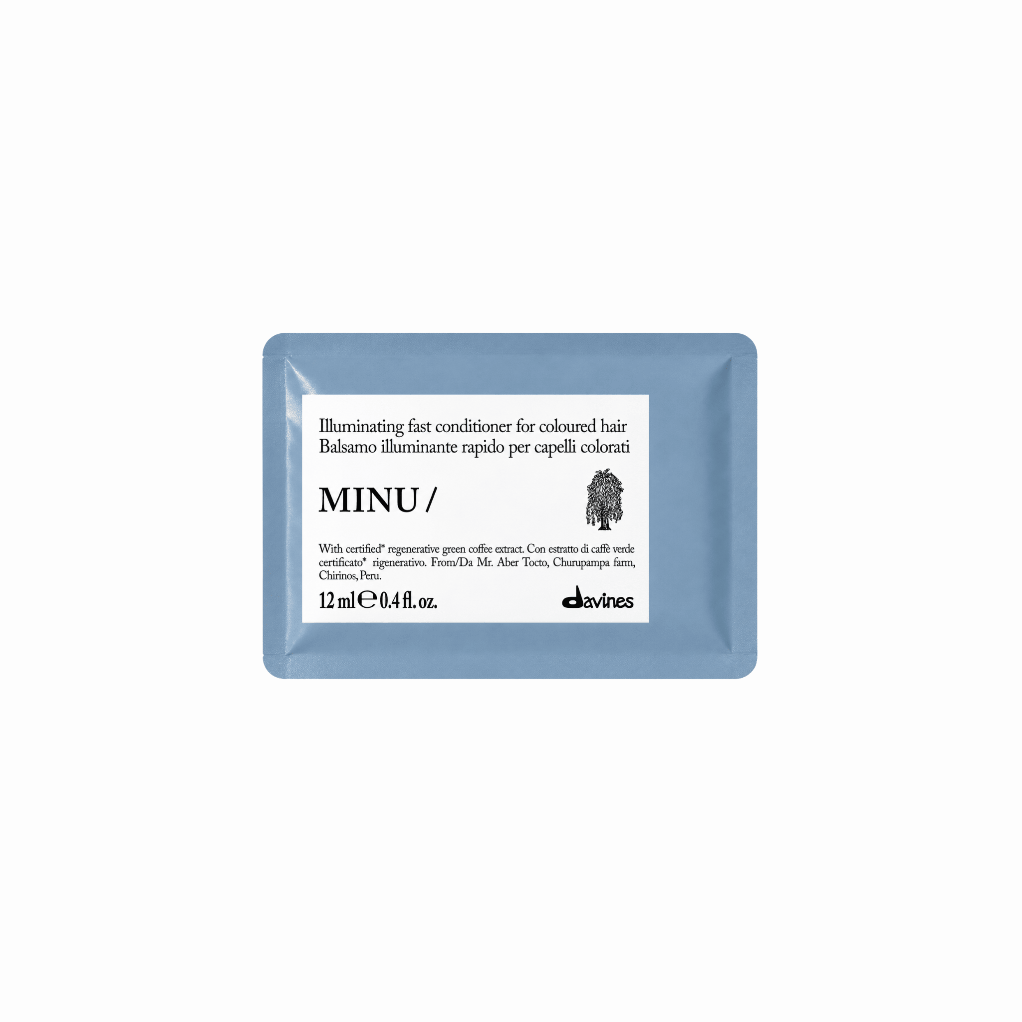 Prime avec Achat - Davines. Revitalisant Éclat Rapide Cheveux Colorés MINU - 12 ml - Concept C. Shop