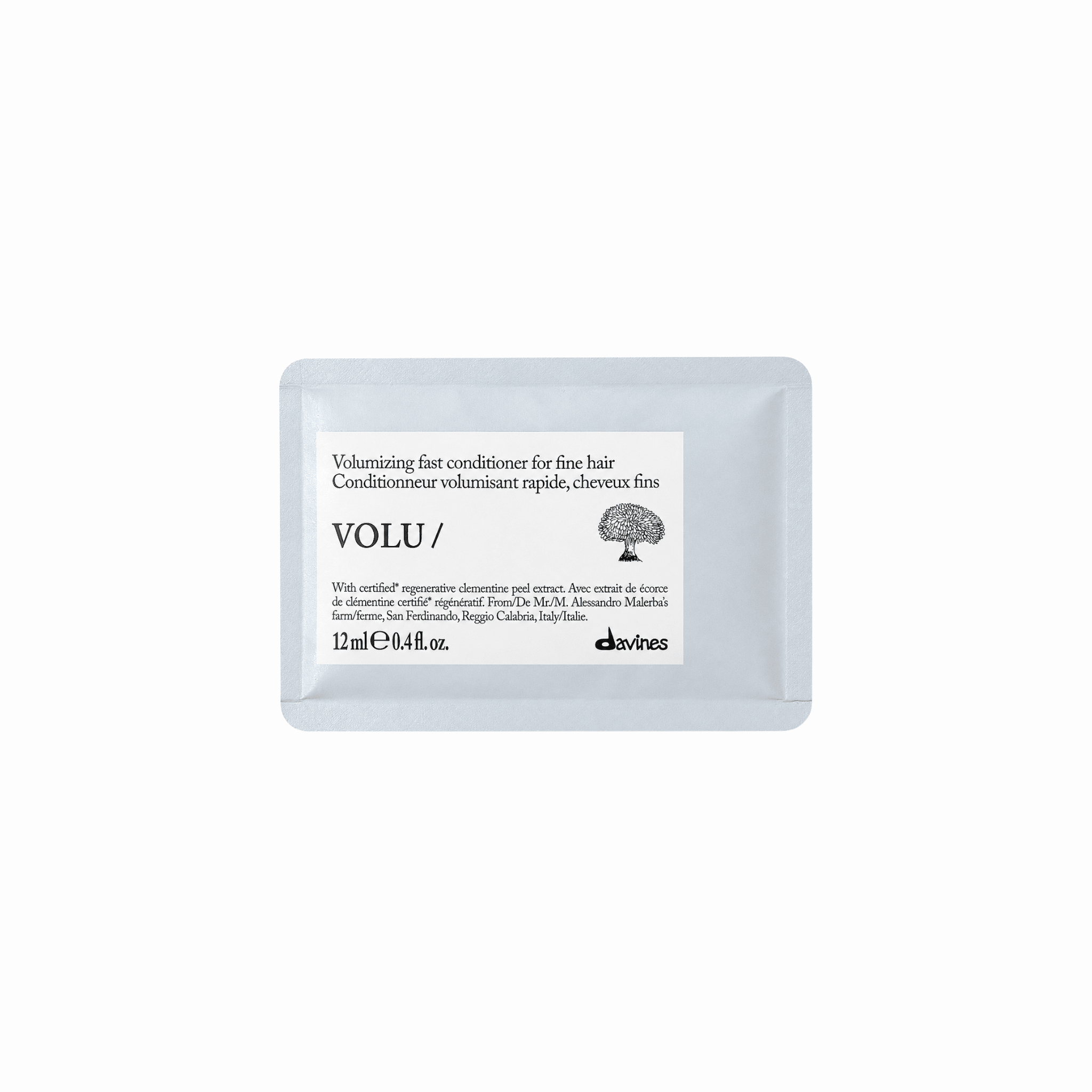 Prime avec Achat - Davines. Revitalisant Volumisant Rapide Cheveux Fins VOLU - 12 ml - Concept C. Shop