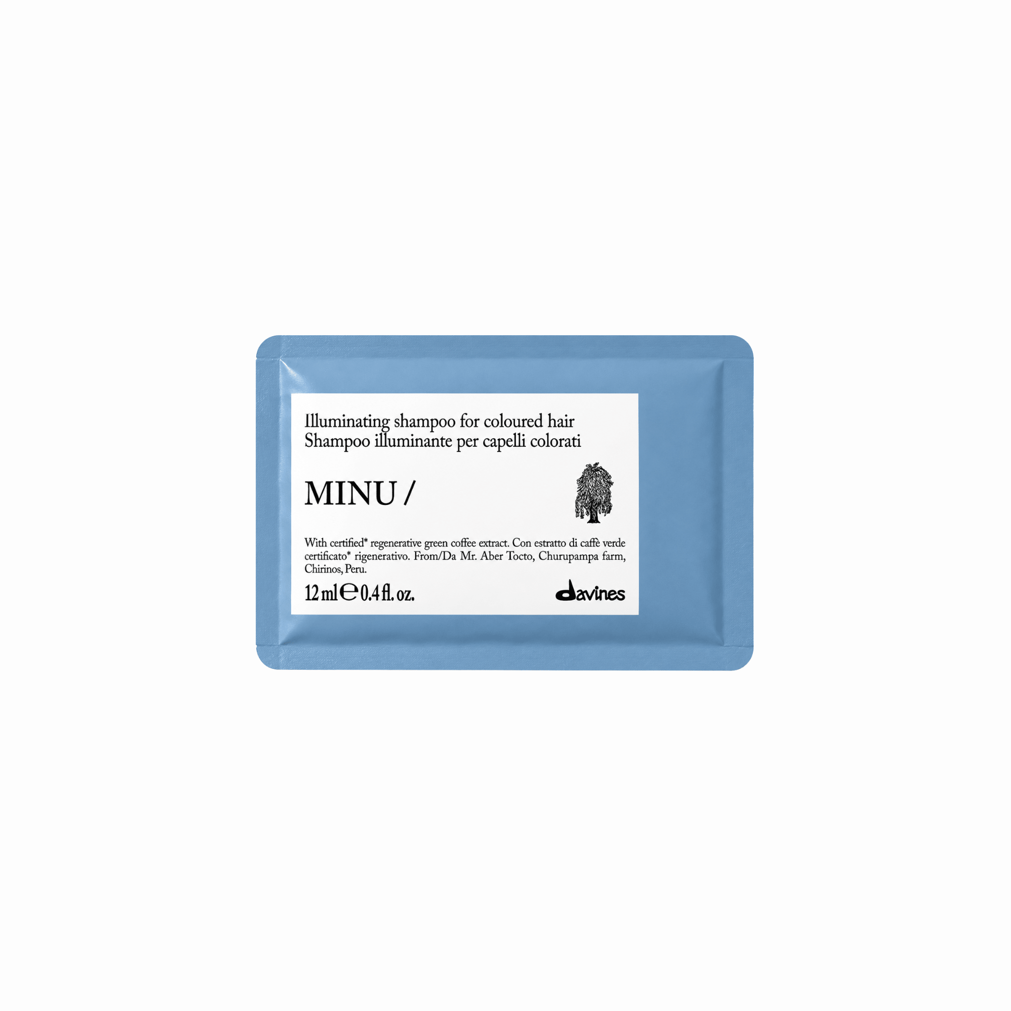 Prime avec Achat - Davines. Shampoing Éclat Cheveux Colorés MINU - 12 ml - Concept C. Shop