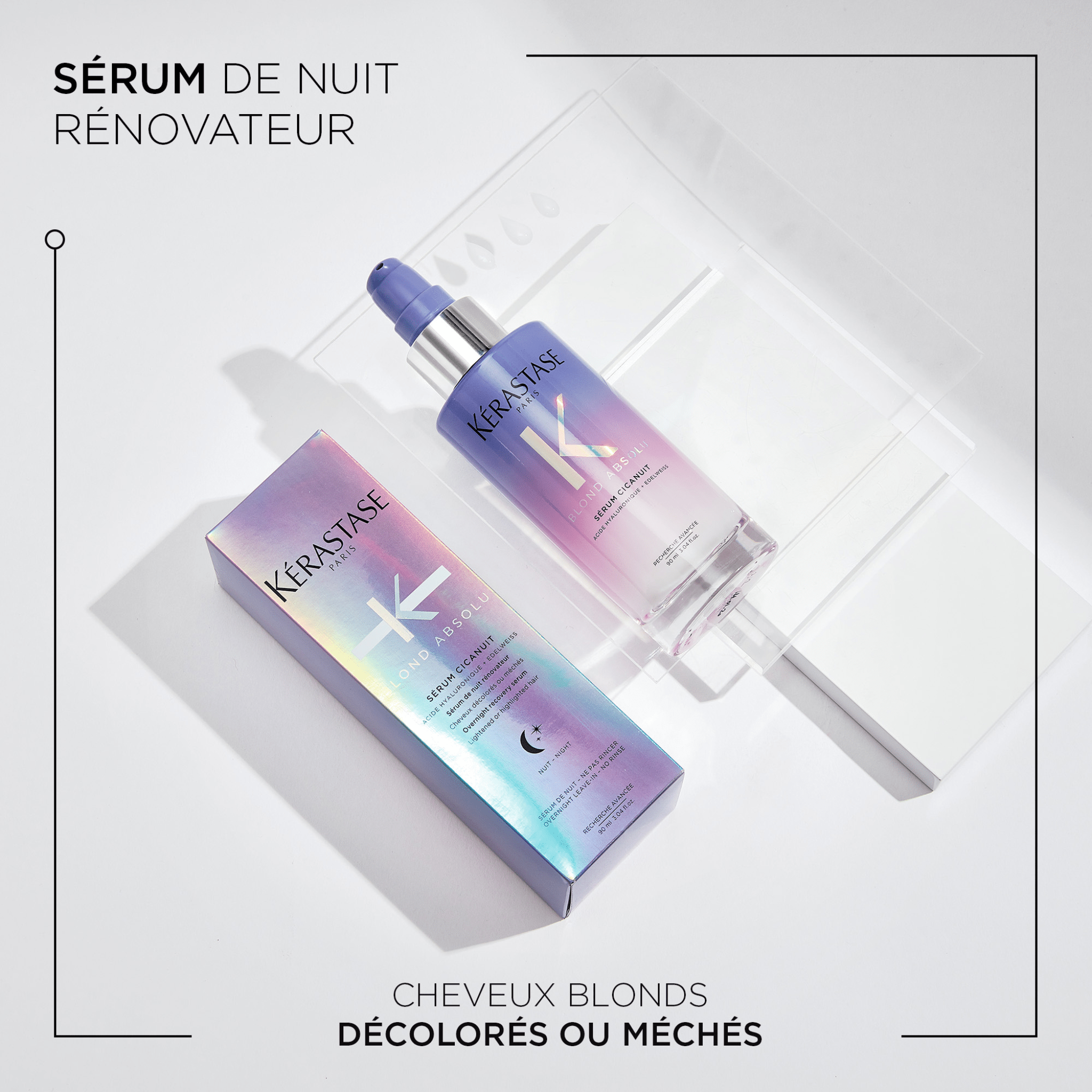 Prime avec Achat - Kérastase. Blond Absolu Sérum Cicanuit - 10 ml - Concept C. Shop