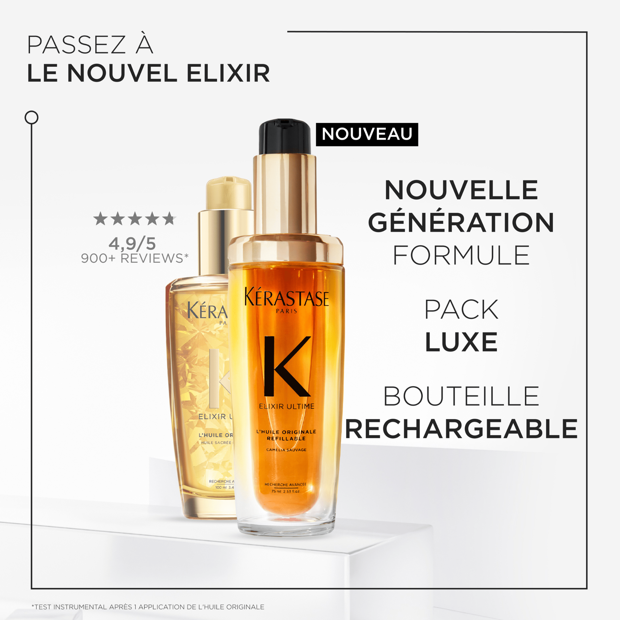 Prime avec Achat - Kérastase. Elixir Ultime Huile Originale - 2 ml - Concept C. Shop